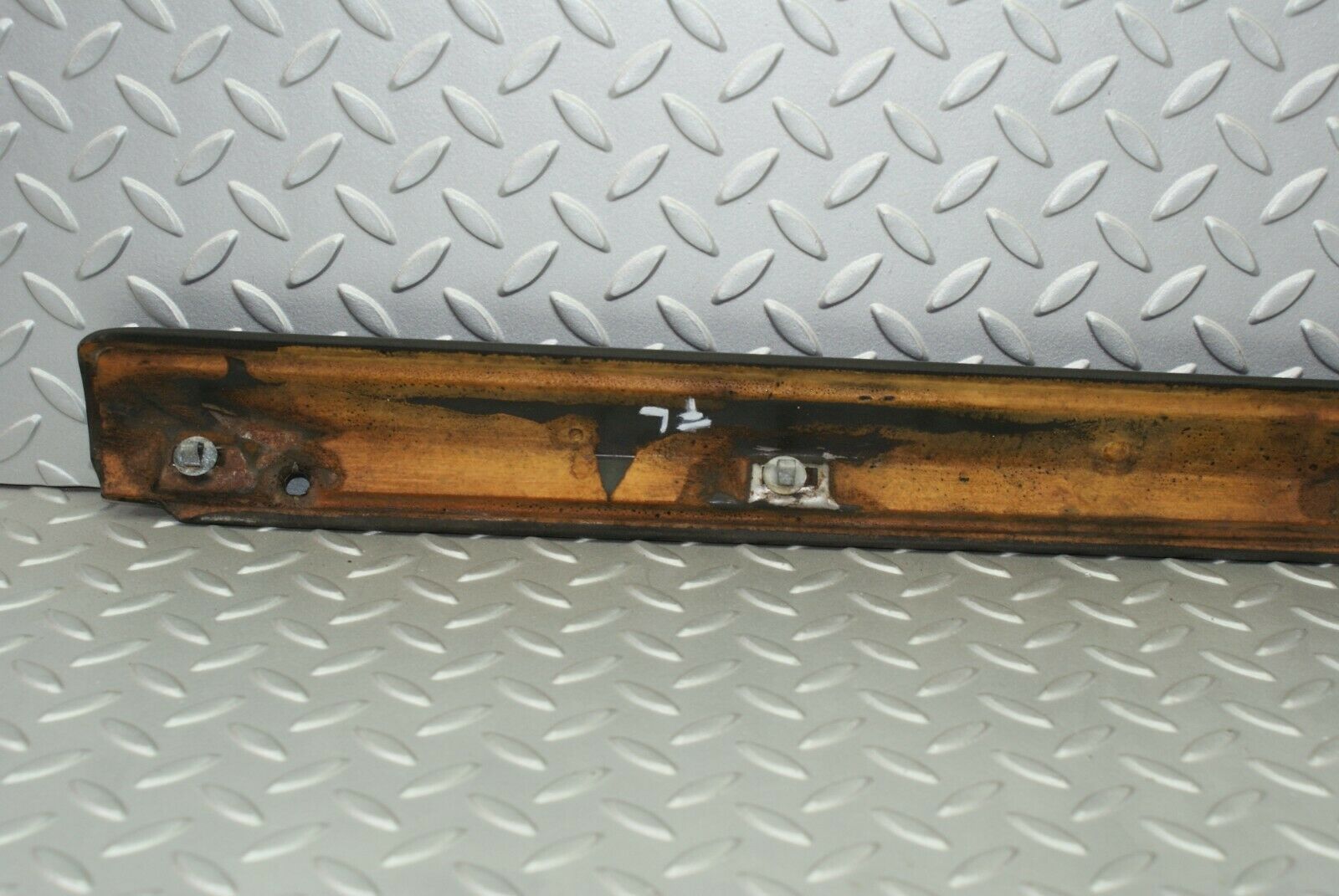 3113 Mercedes-Benz W115 220D Front Left Upper Door Panel Black