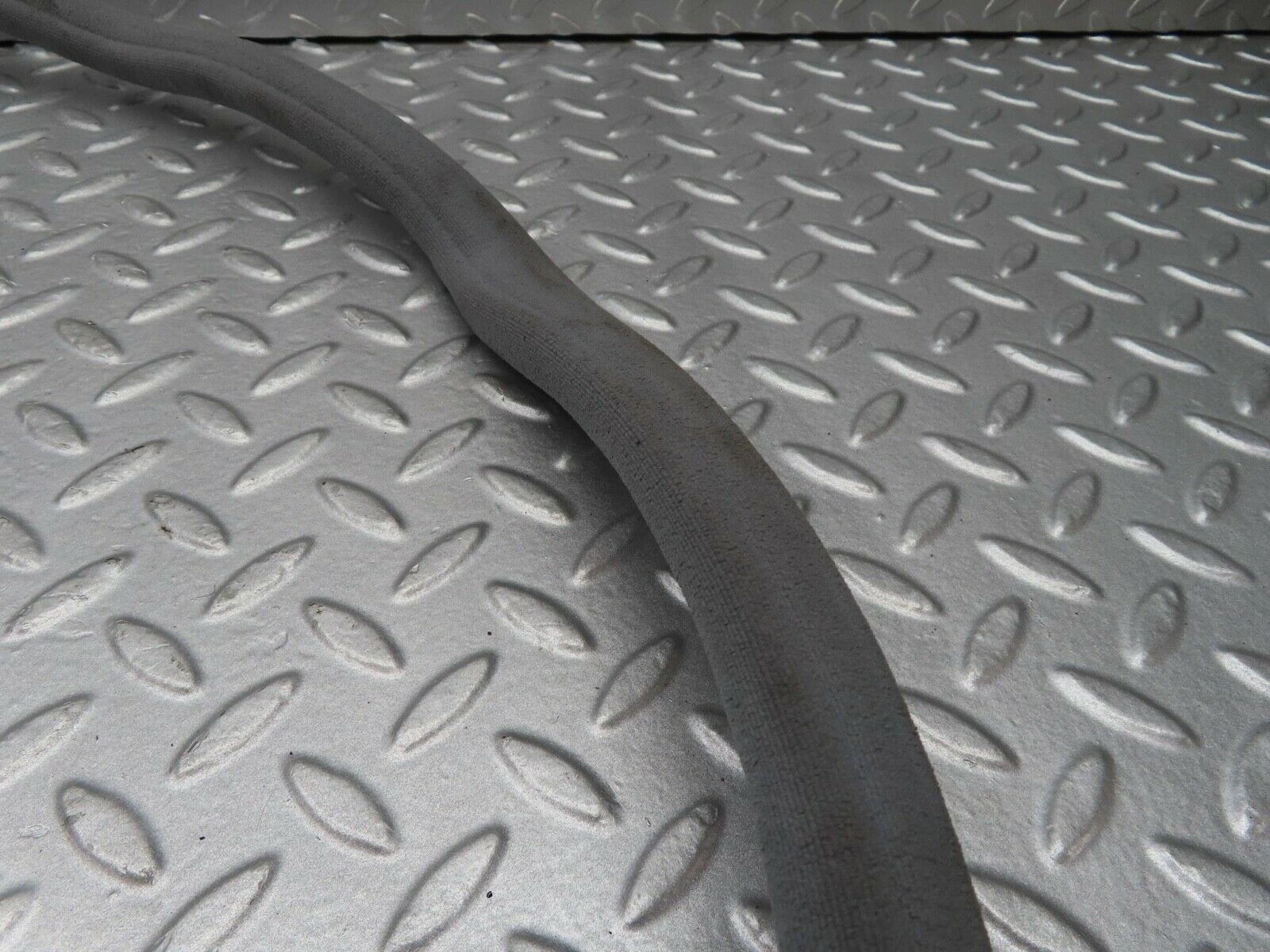 16373 Mercedes-Benz W124 260E Rear Left Cloth Covered Door Seal Grey