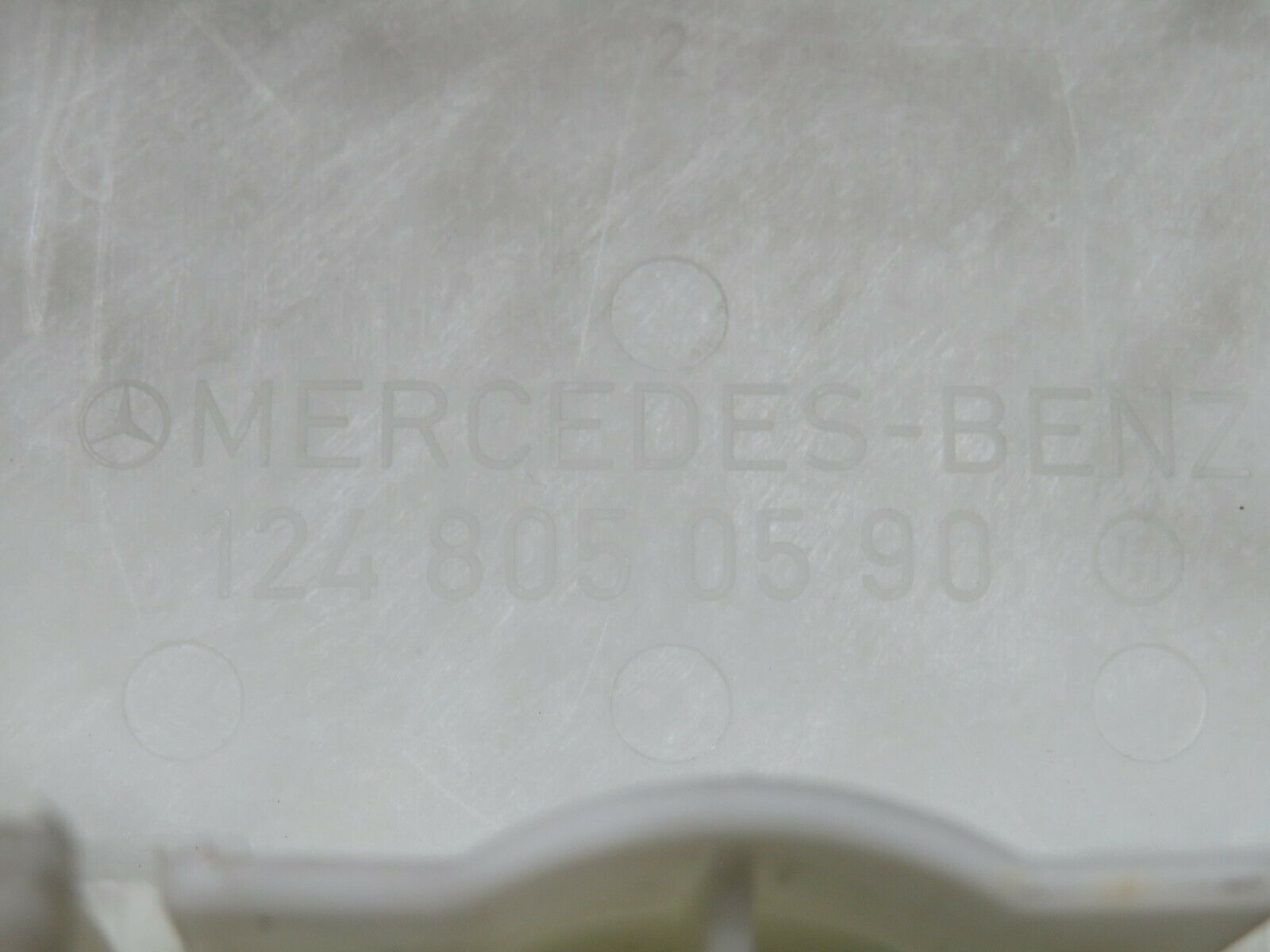 24266 Mercedes-Benz S124 220TE Rear Door Lock Vacuum Actuator Cover 1248050590