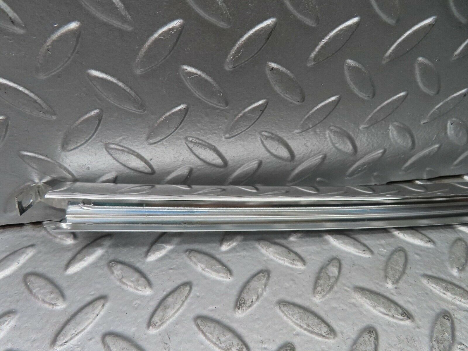 21067 Mercedes-Benz W123 230E Rear Right Door Chrome Window Channel