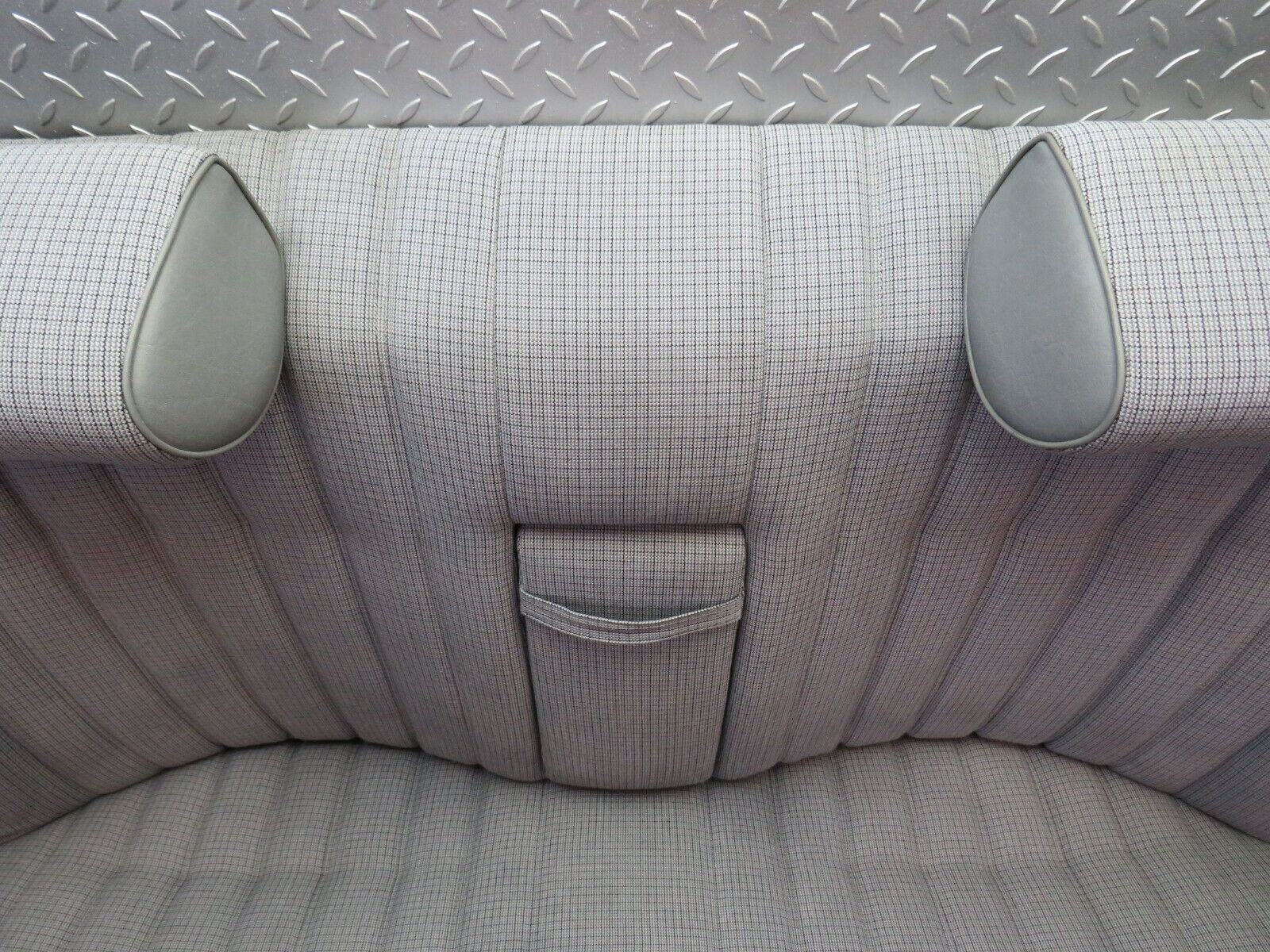33561 Mercedes-Benz W201 190E 2.0L Rear Seat Grey 2019200450 2019200330