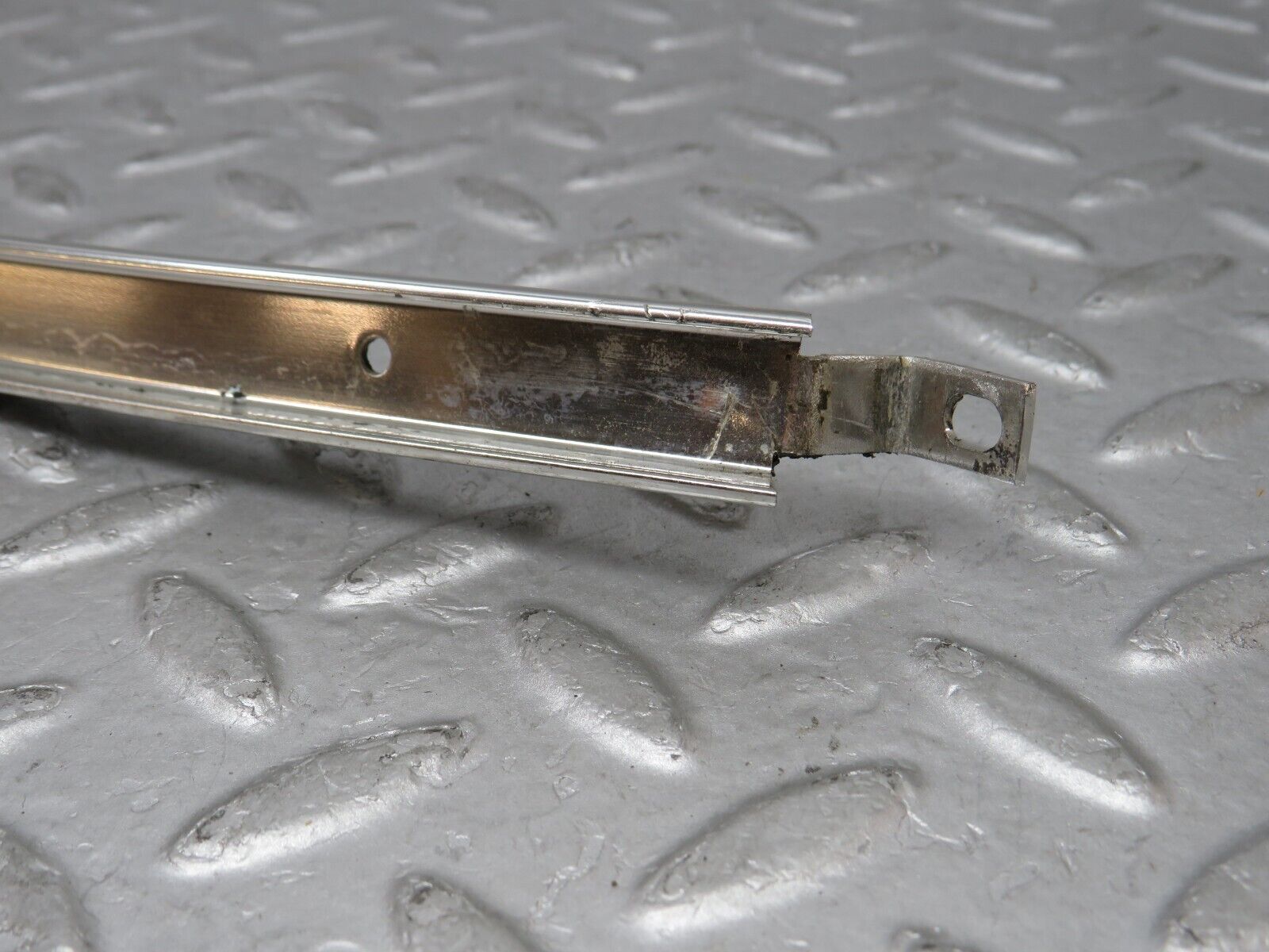 35772 Mercedes-Benz W108 Rear Left Door Window Chrome Channel