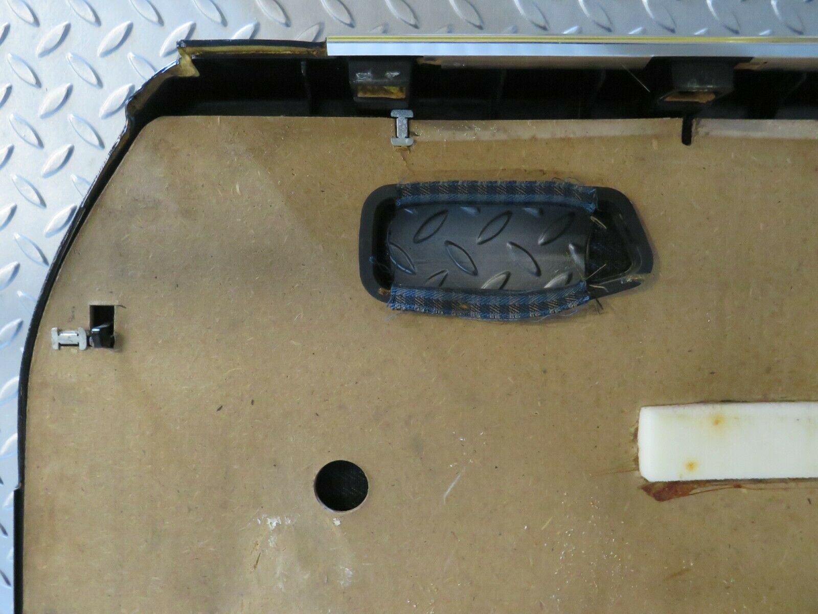 23175 Mercedes-Benz W116 350SE Front Left Door Card Blue