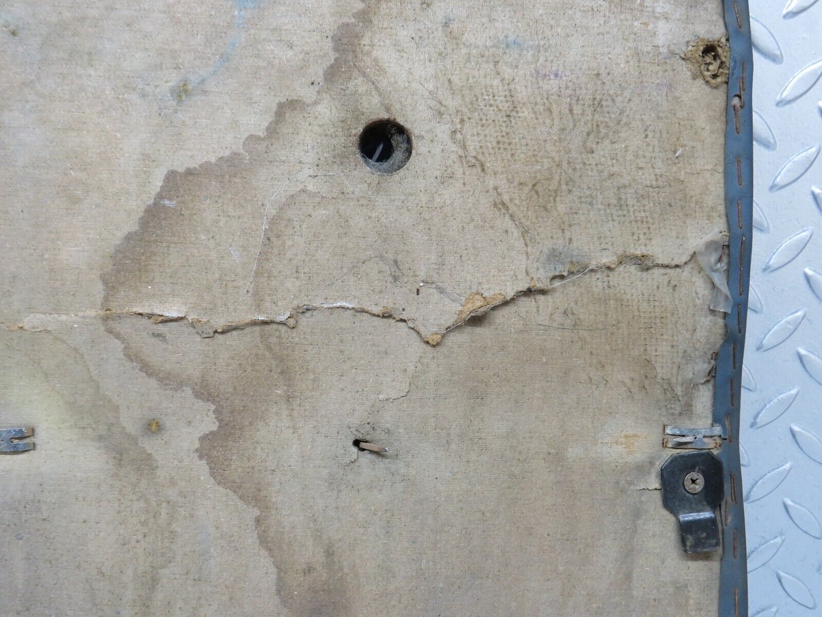 35831 Mercedes-Benz W108 Front Right Door Card Blue