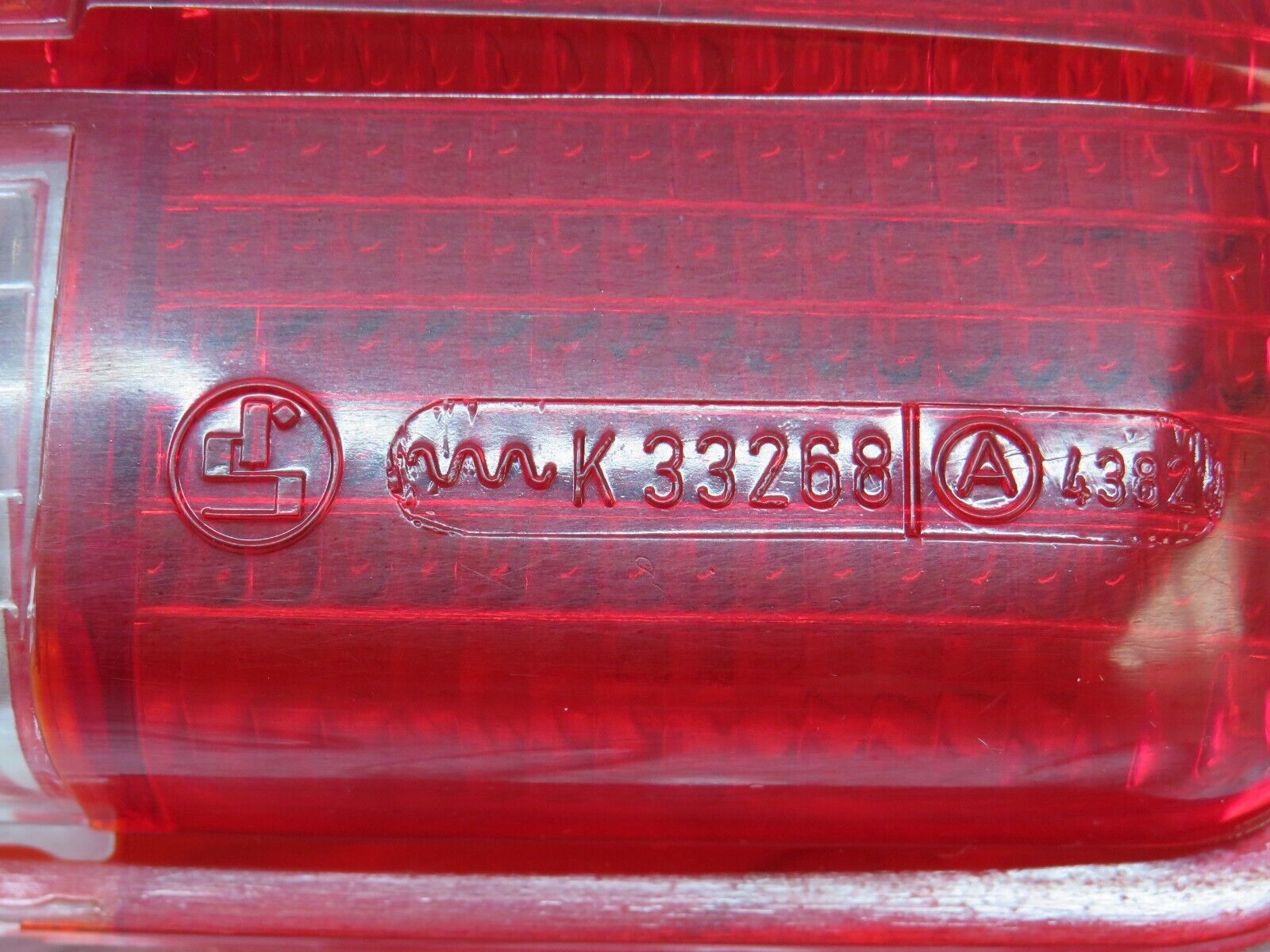 37447 Mercedes-Benz W109 300SEL Tail Light Lens Left Side 1088260156