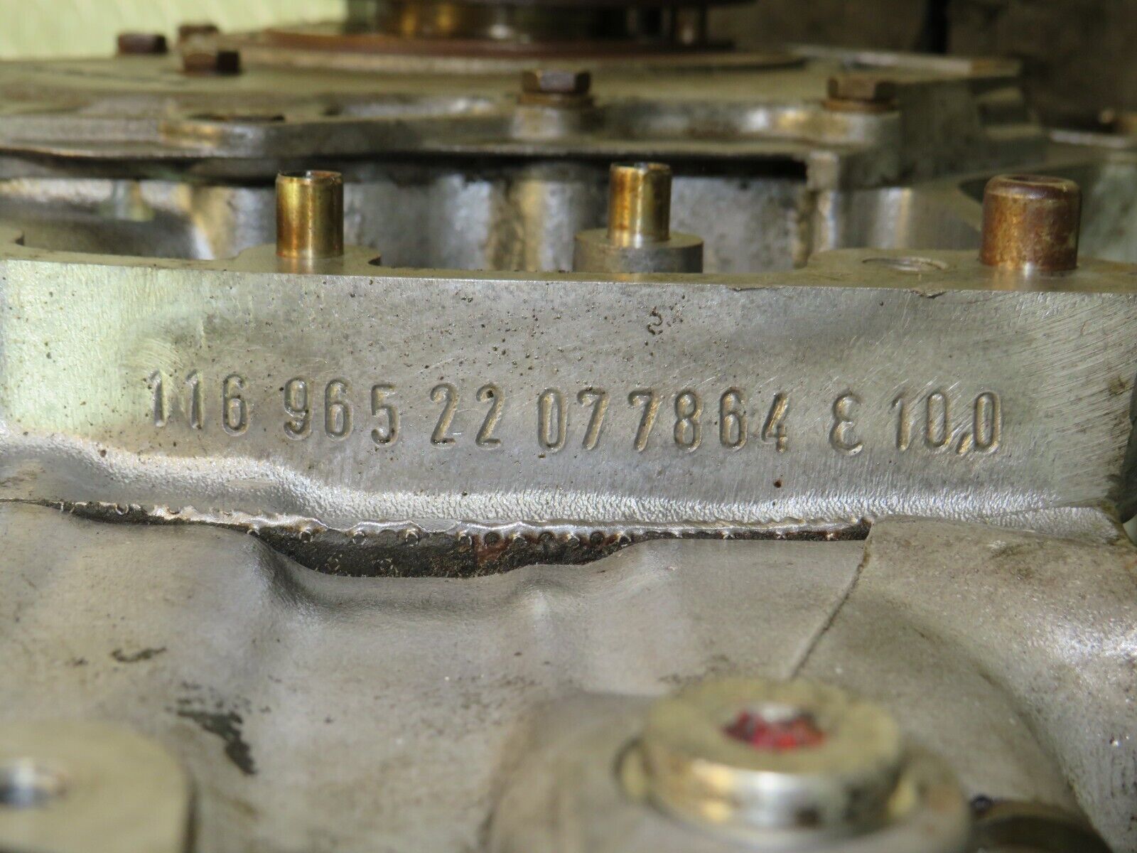 36380 Mercedes-Benz W126 420SE Complete Engine M116.965 1160112901 1169652207