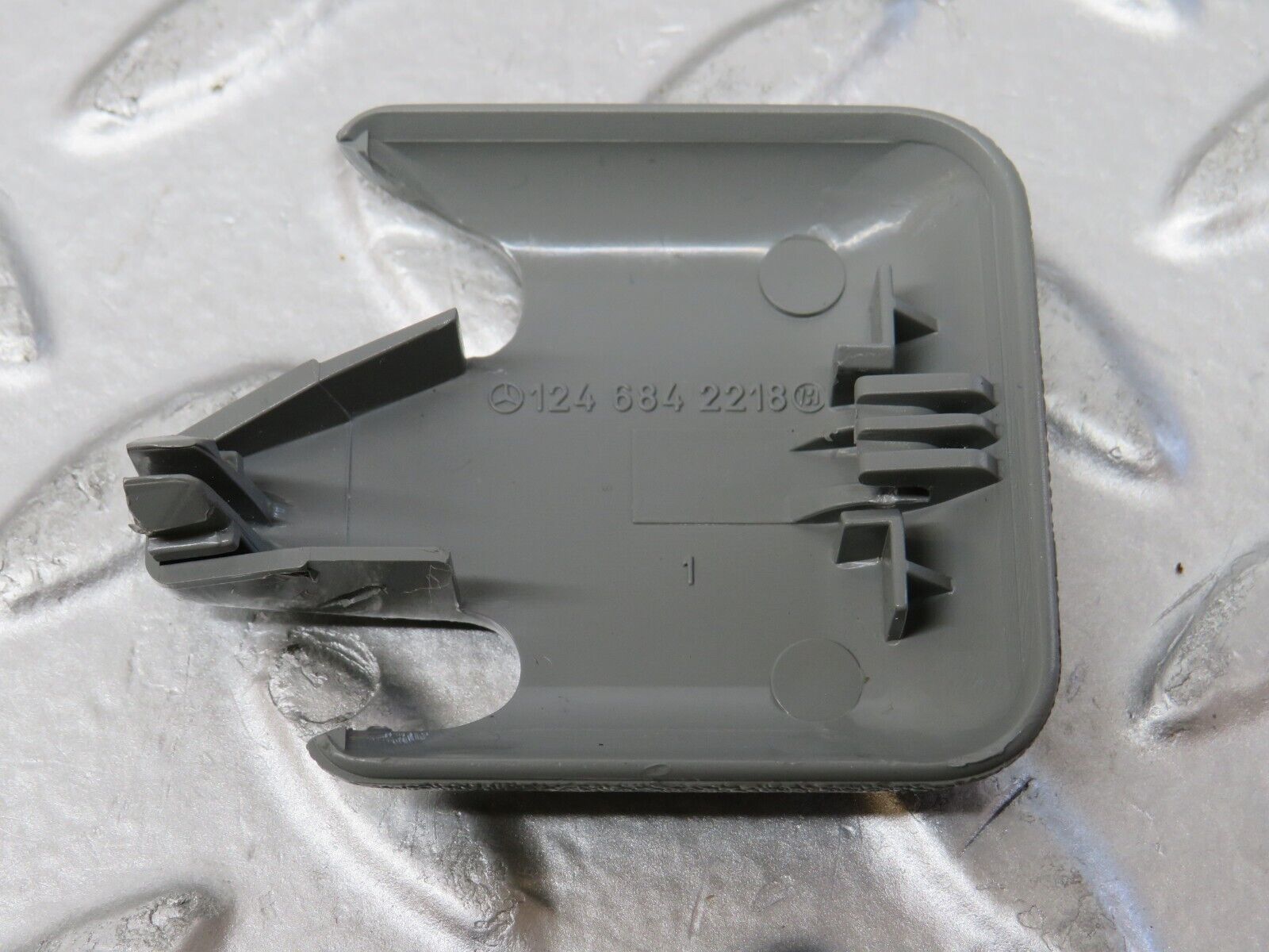 30282 Mercedes-Benz W124 230E Front Seat Rail Trim Cover Pair 1246842118