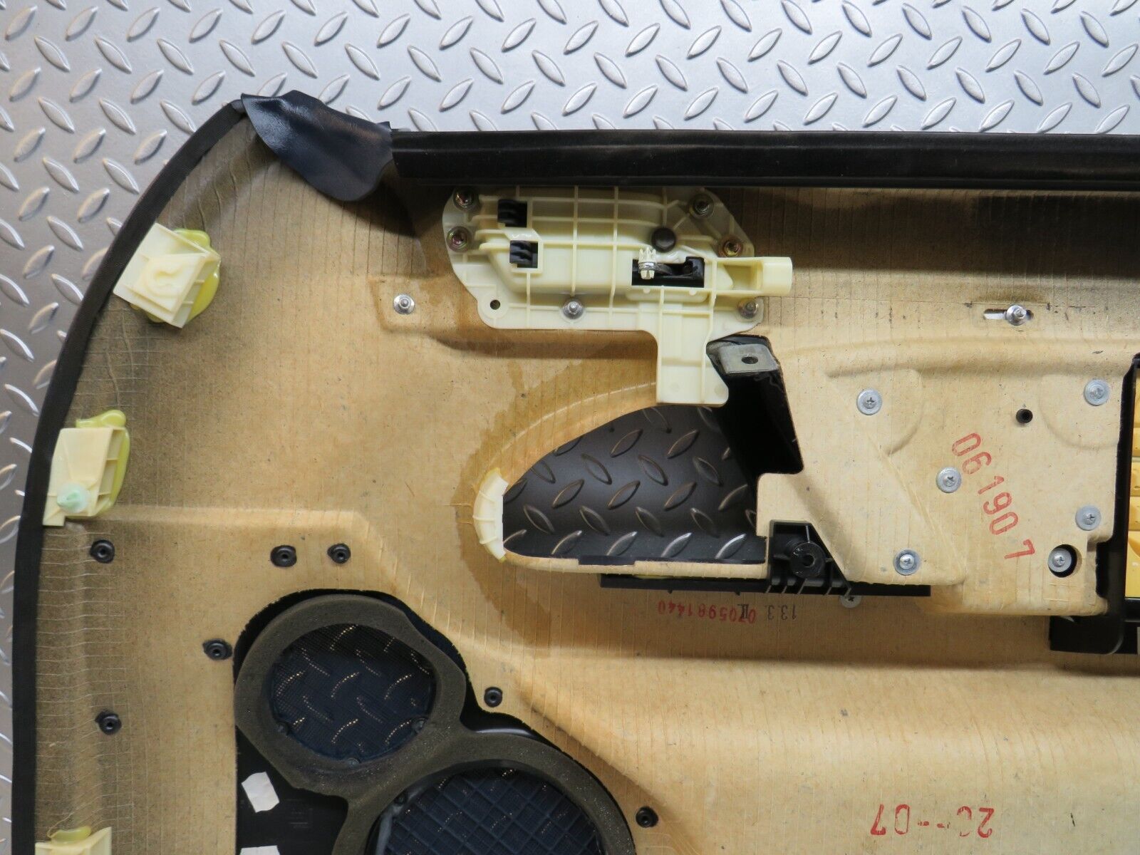 24640 Mercedes-Benz W140 S320 Front Left Door Card Blue