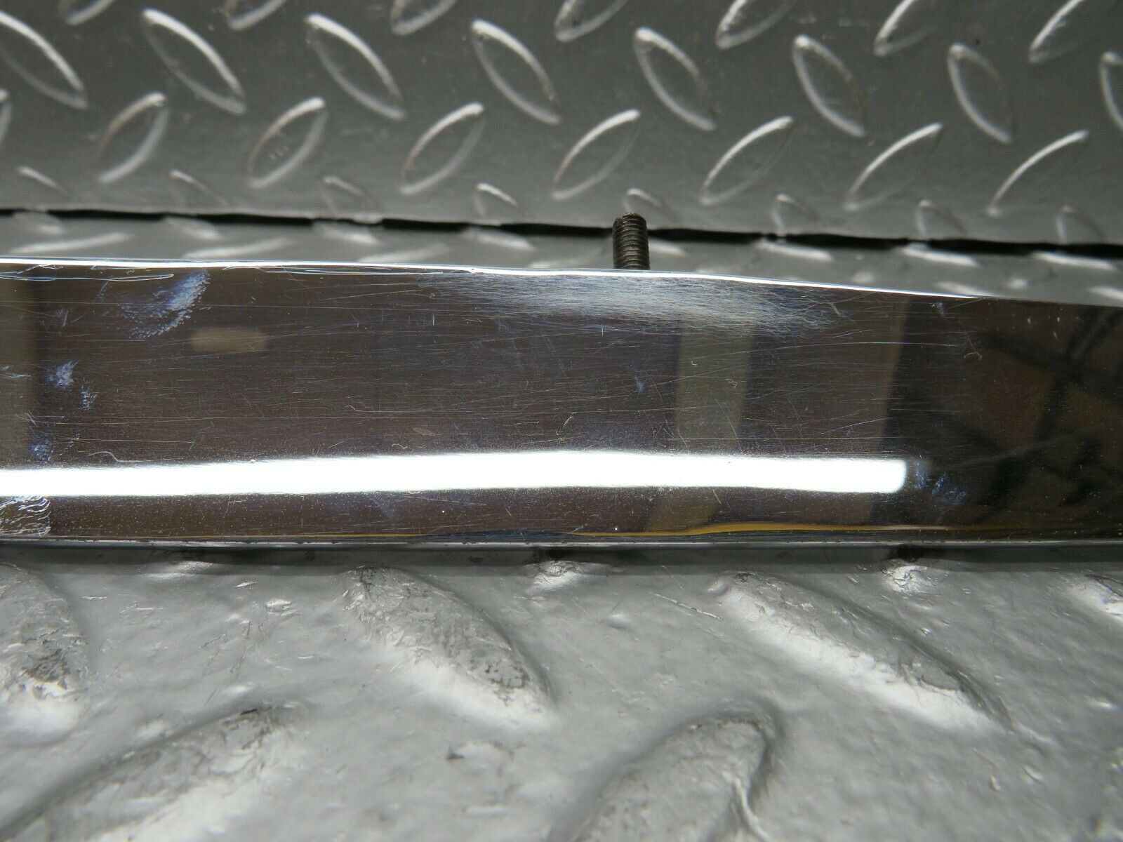 22735 Mercedes-Benz C107 450SLC Trunk Chrome Handle Pair 1076901380 1076901480