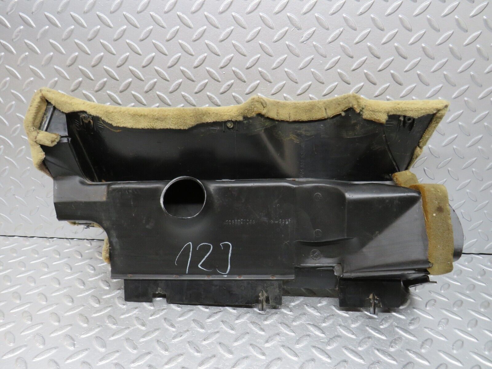 37080 Mercedes-Benz C126 420SEC Coupe Under Dash Panel Right Beige 1268300744 1268305244