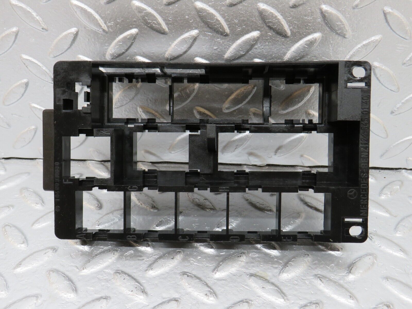 34215 Mercedes-Benz W124 260E Fuse Relay Holder Bracket 1245450140