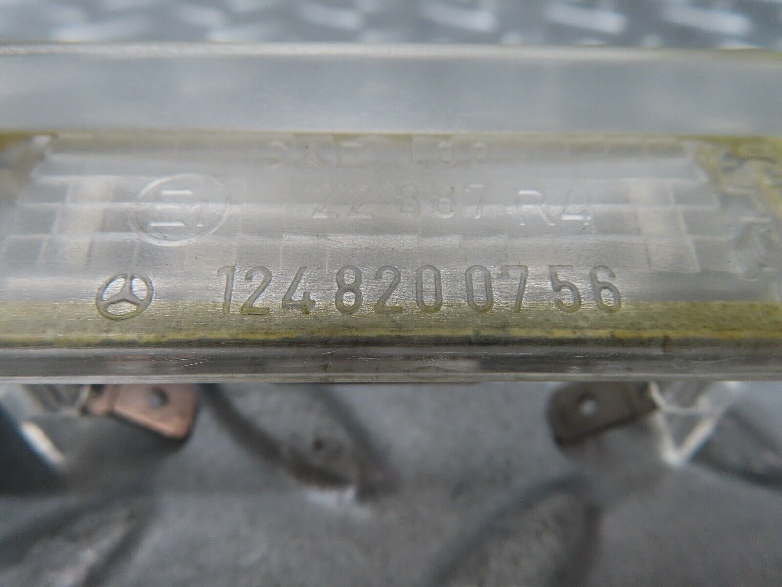 17267 Mercedes-Benz R129 300SL Coupe number Plate Light Pair 1248200756