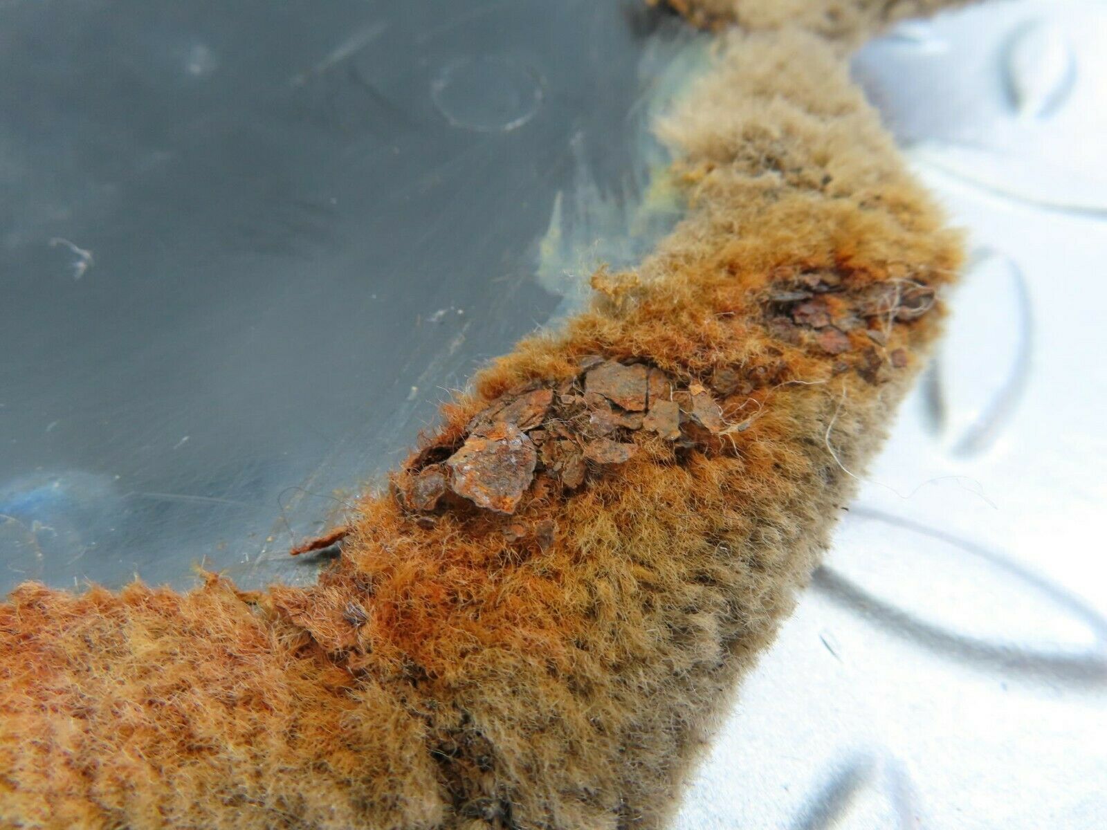 7386 Mercedes-Benz W116 450SE A Pillar Lower Cover Panel Right Side 1166801080