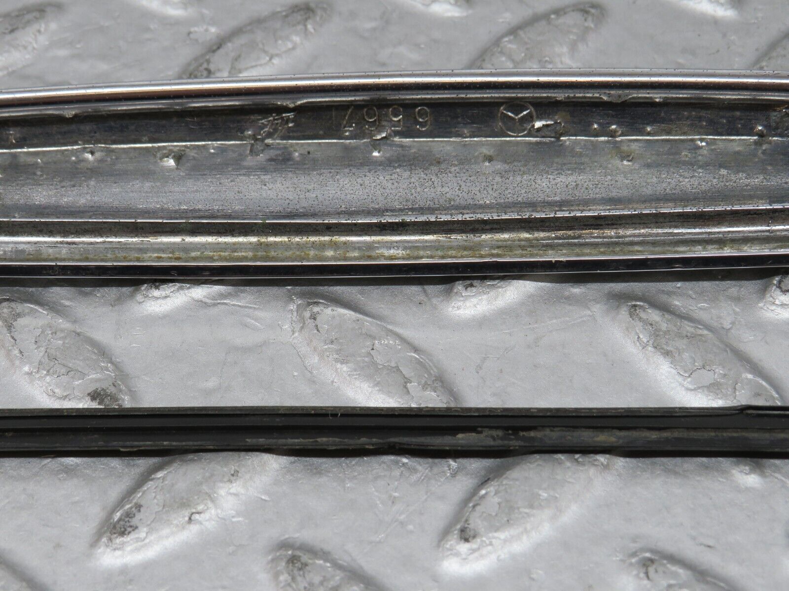 35707 Mercedes-Benz W108 Trunk Lid Chrome Handle