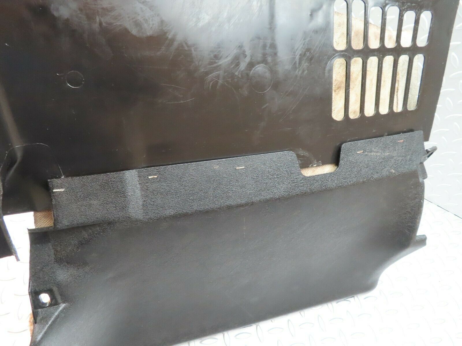 3808 Mercedes-Benz S123 200T Wagon Under Dash Panel Left Black 1236892708