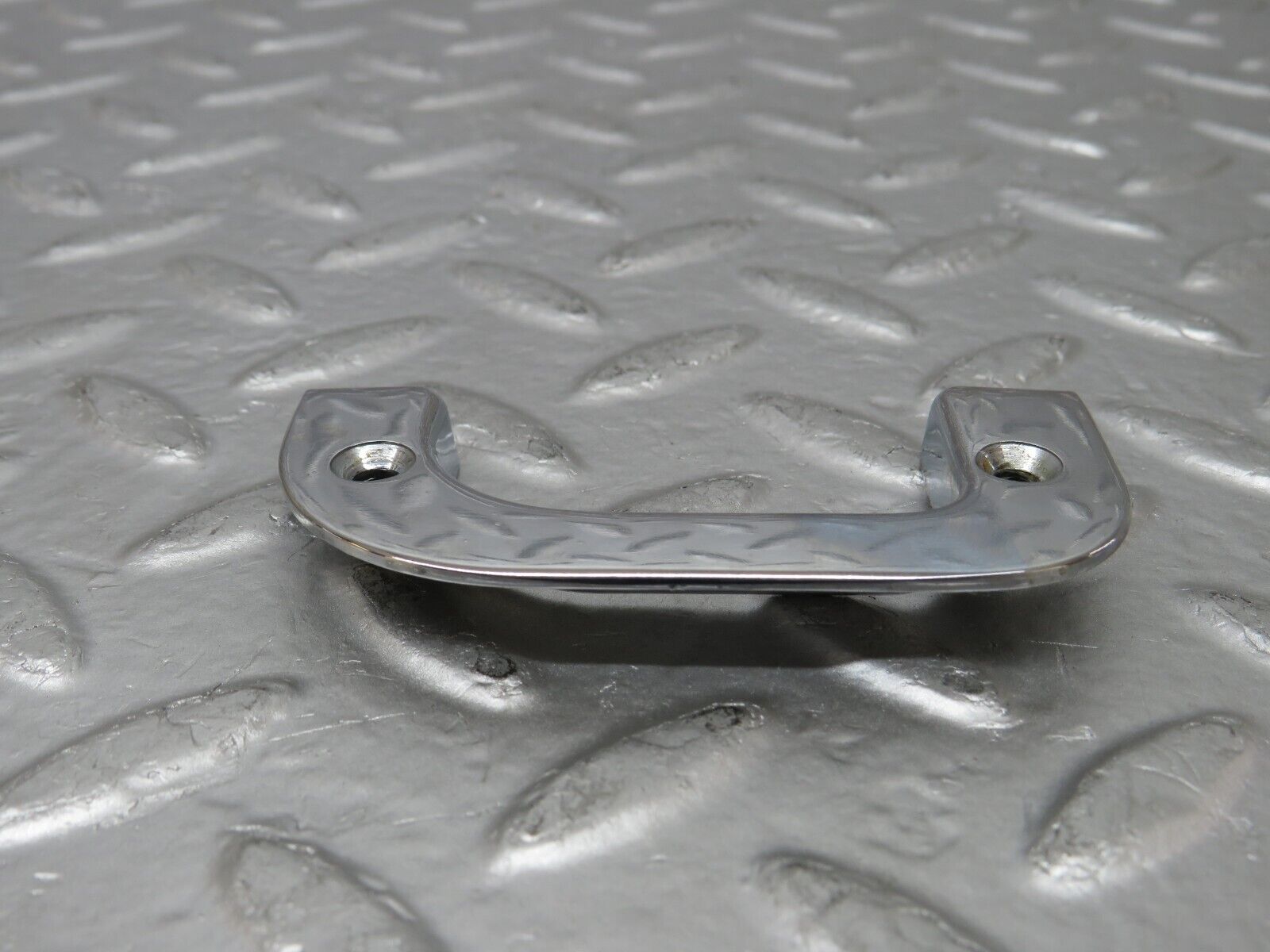 25547 Mercedes-Benz W123 200 Right Interior Chrome Door Latch Trim 1237230224