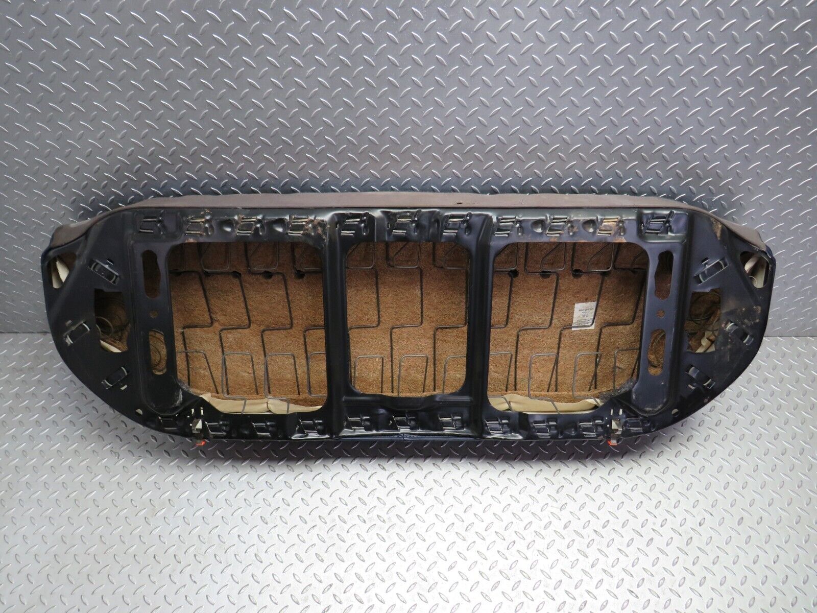 32031 Mercedes-Benz W123 230E Rear Seat Blue 1239203150 1239202716