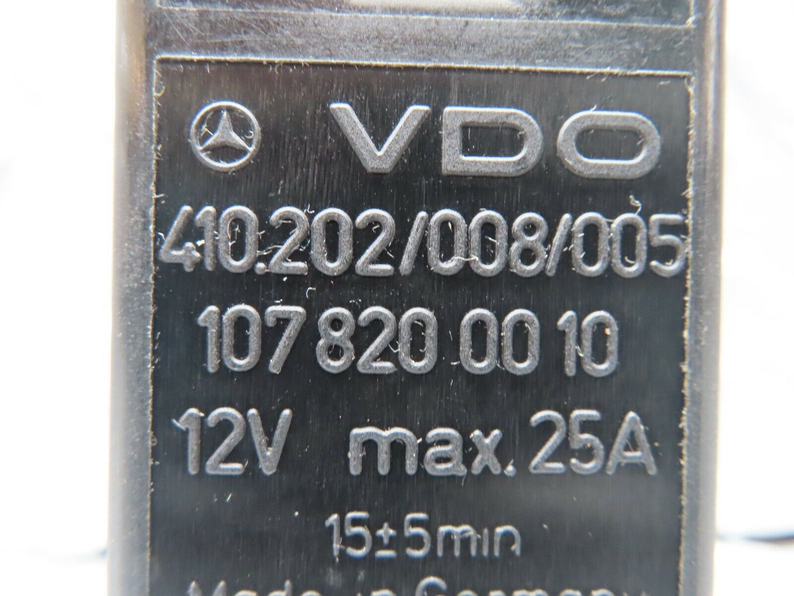 16961 Mercedes-Benz C123 280CE Coupe Heated Window Relay 1078200010