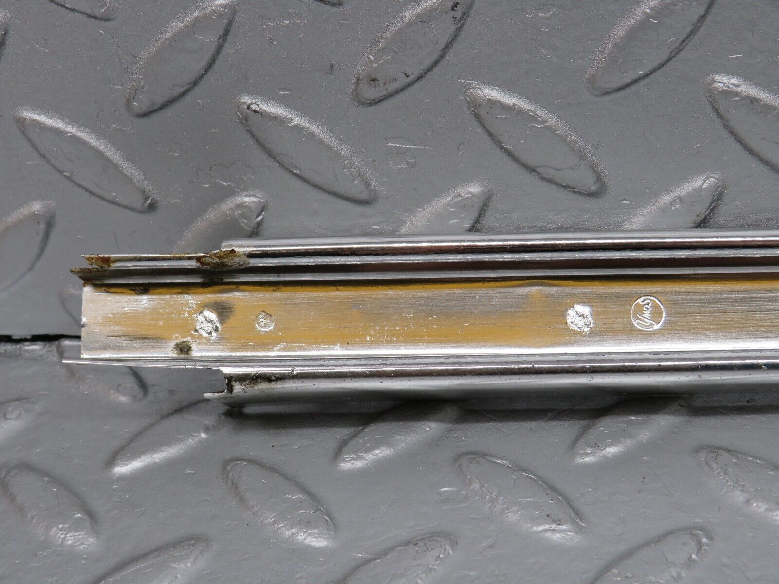 40369 Mercedes-Benz W110 230 Front Left Door Chrome Window Channel