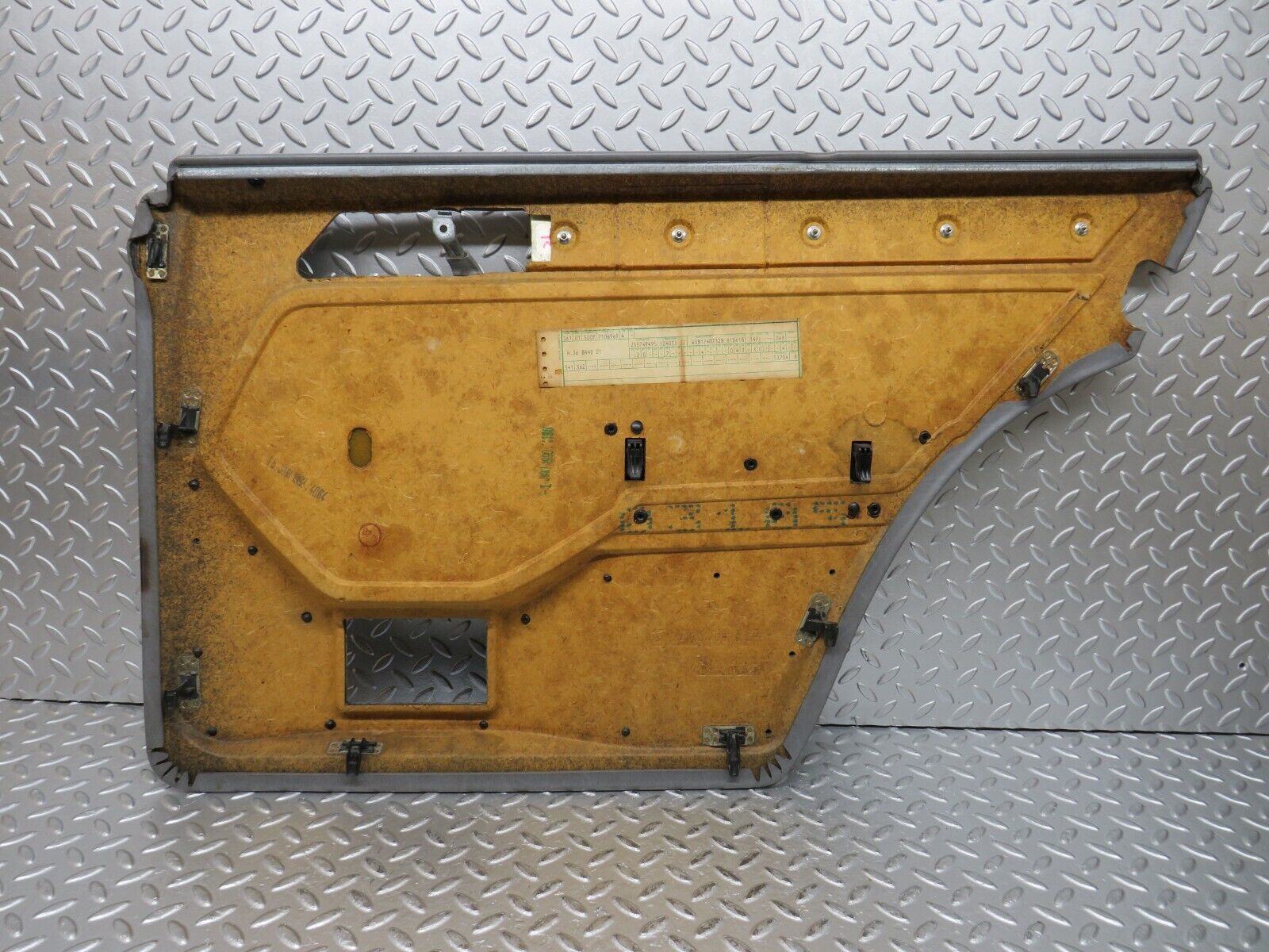 30243 Mercedes-Benz W124 230E Rear Left Door Card Grey 1247370970