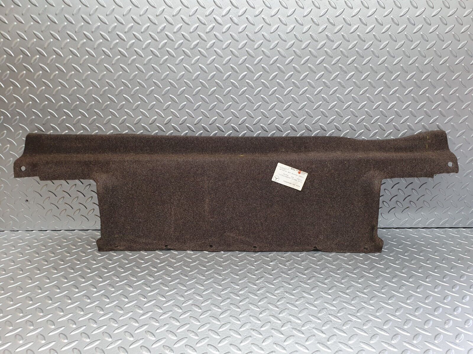 41048 Mercedes-Benz W126 300SE Boot Rear Carpet Cover Brown