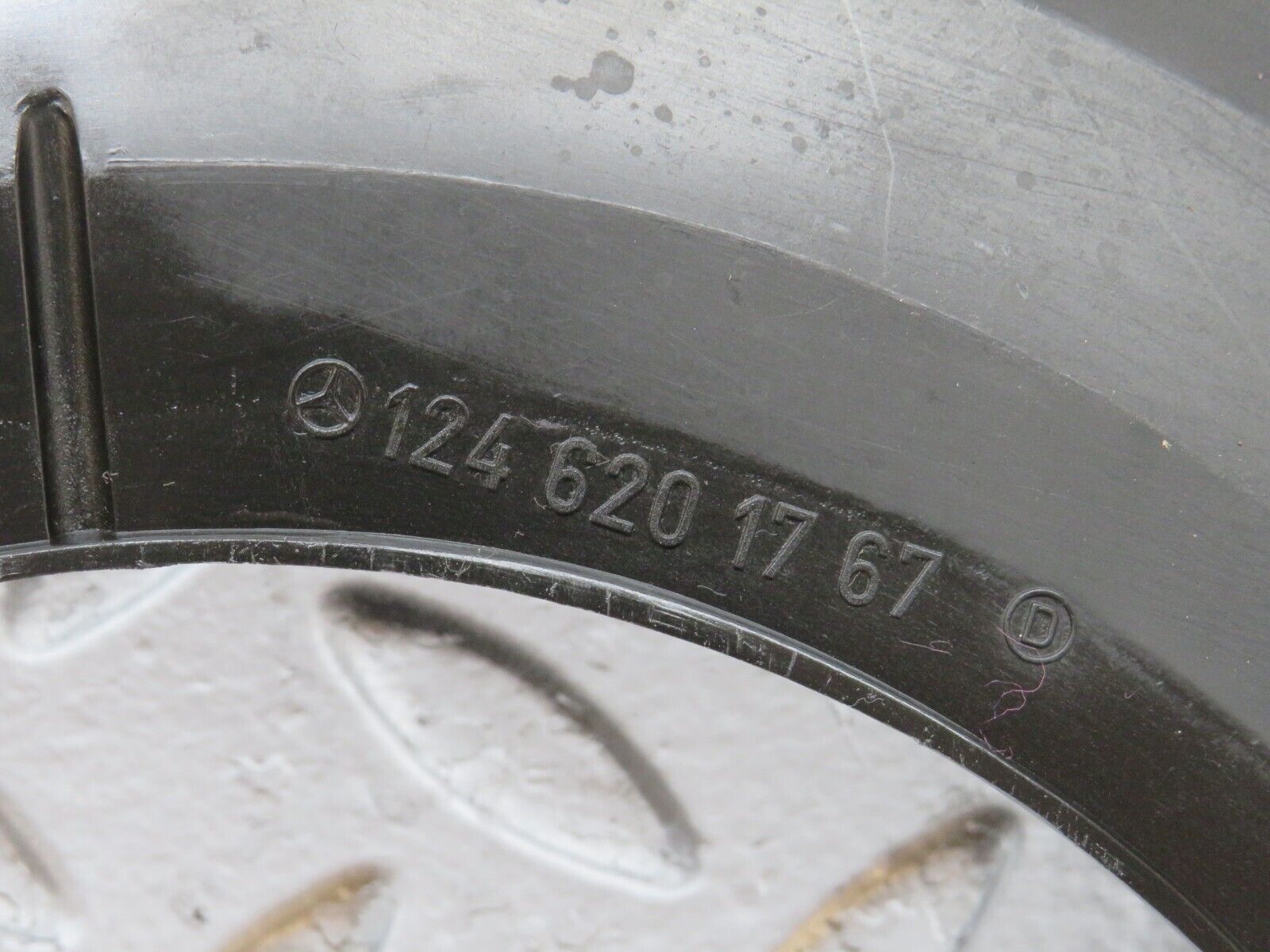 29356 Mercedes-Benz W124 230E Wiper Surround Trim Cover 1246201767