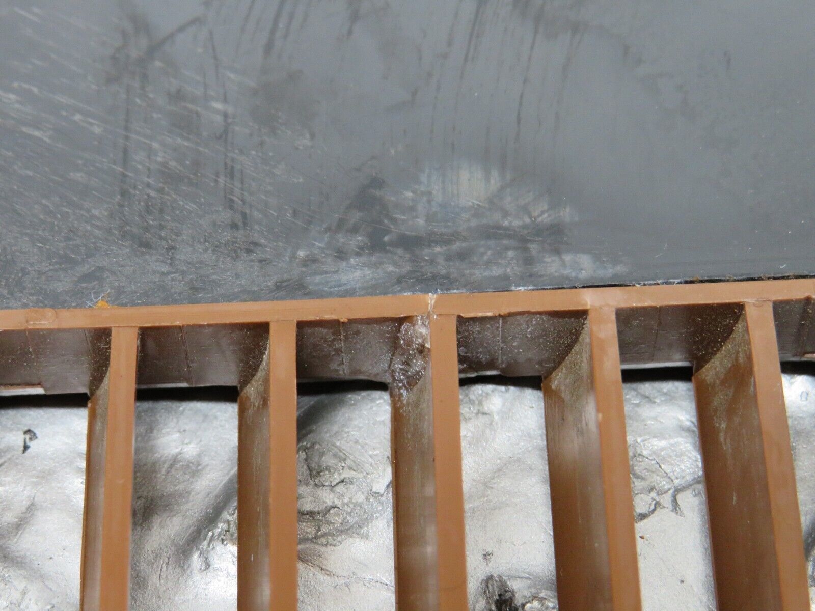 26170 Mercedes-Benz W116 450SE Front Right Kick Panel Brown