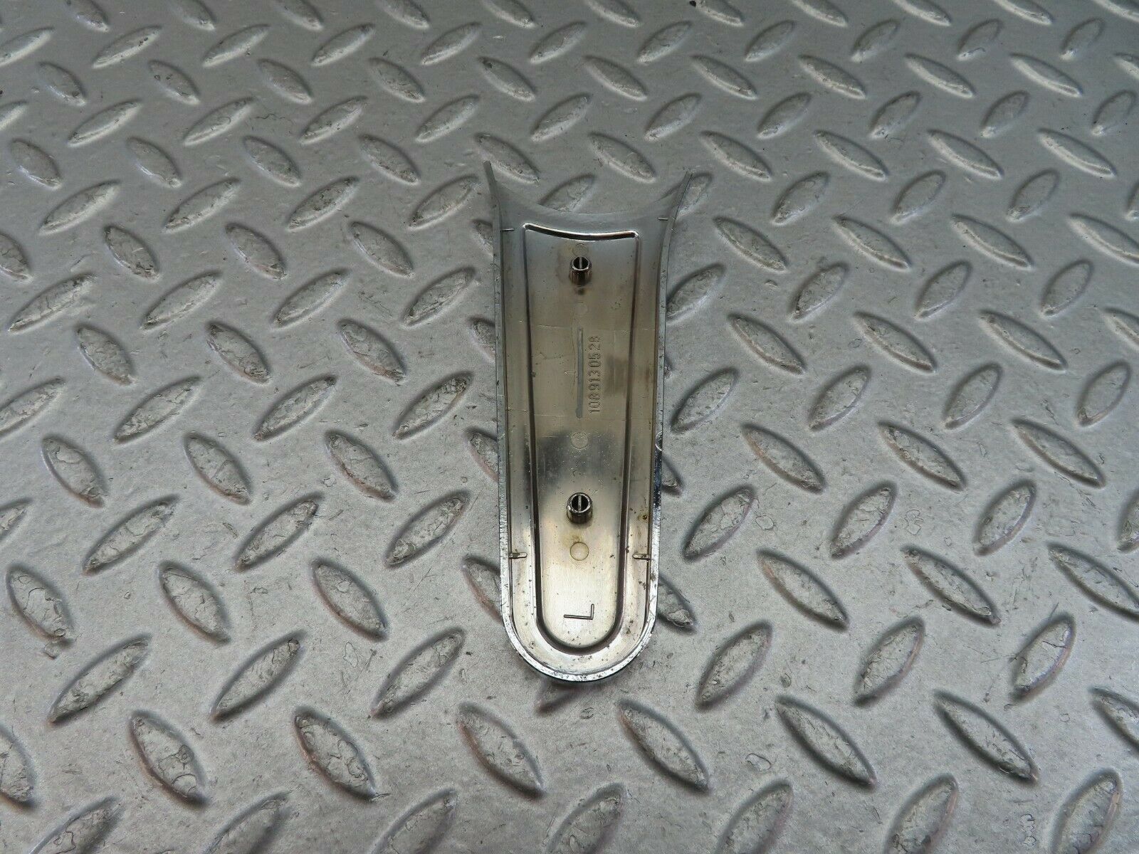 9006 Mercedes-Benz W108 Coupe Left Seat Upper Chrome Cover 1089130528