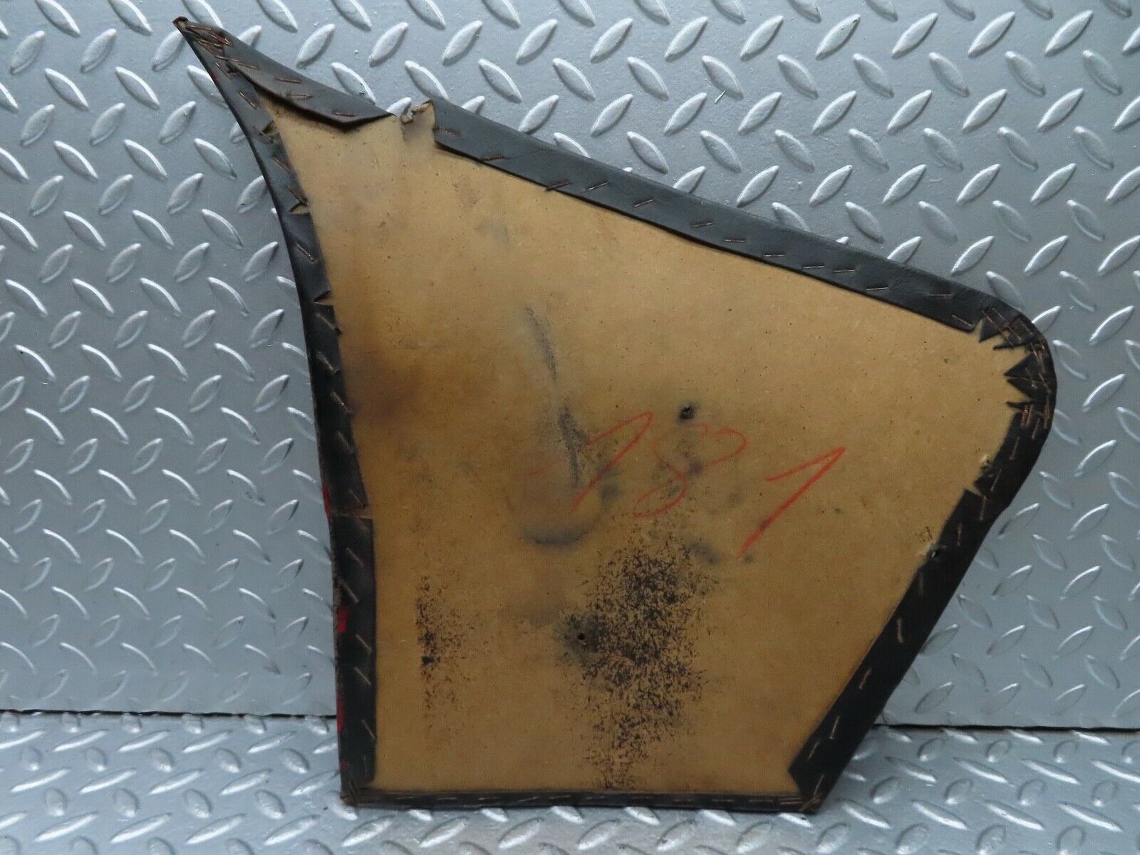 18458 Mercedes-Benz W111 220SE Coupe Front Right Kick Panel Black