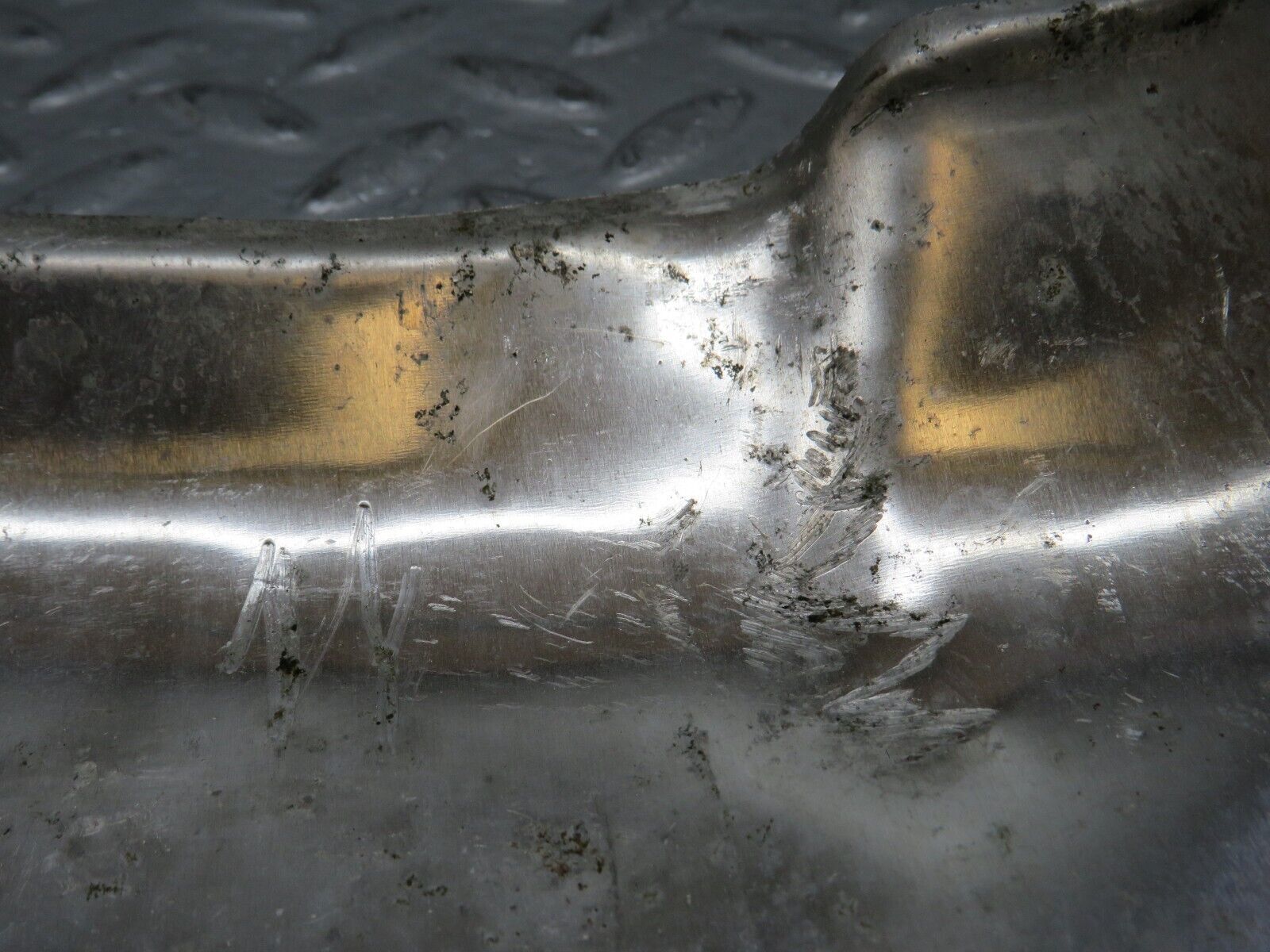 34503 Mercedes-Benz C126 380SEC Coupe Exhaust Heat Shield