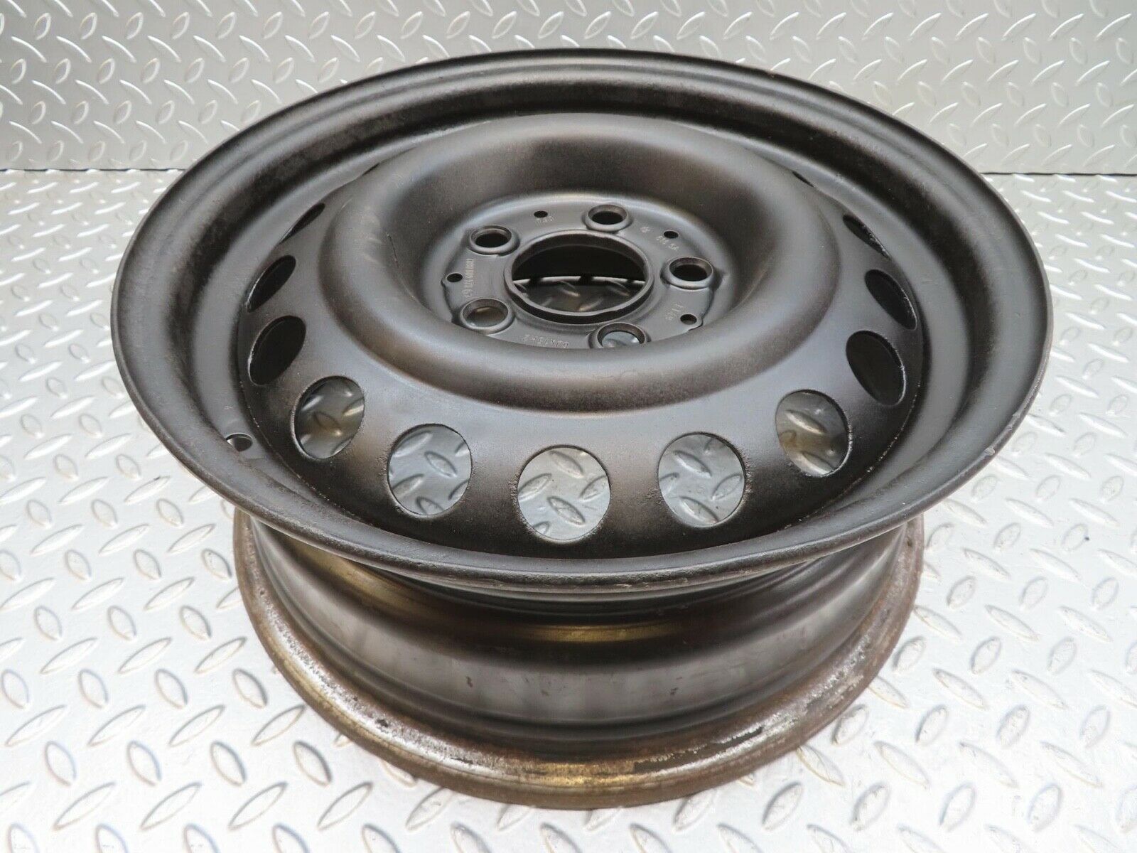 13241 Mercedes-Benz Steel Wheel 6Jx15H2 ET49 5x112 1244000602