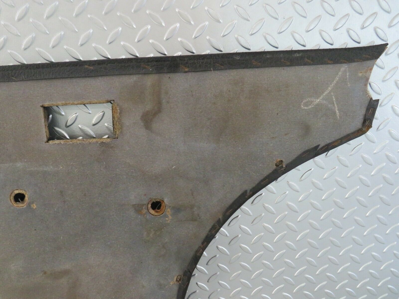 24486 Mercedes-Benz W108 Rear Left Door Card Black