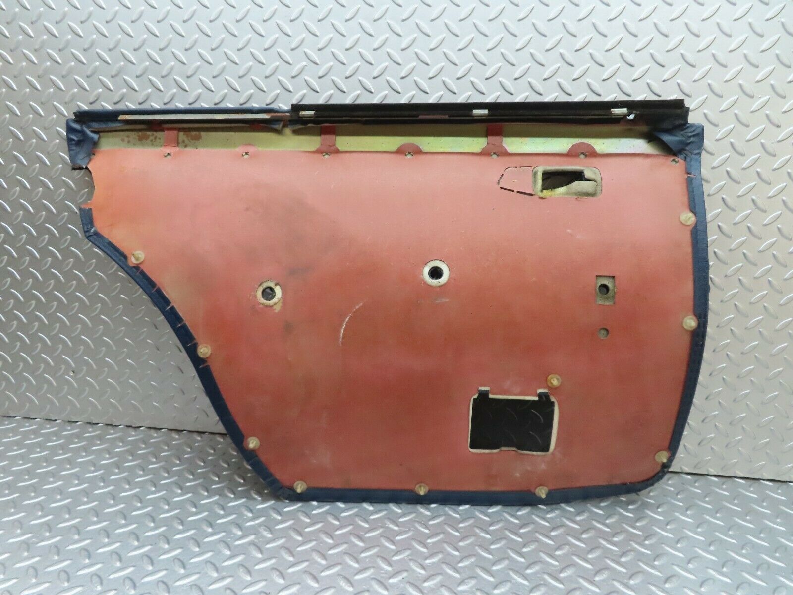18024 Mercedes-Benz W123 200 Rear Right Door Card Blue