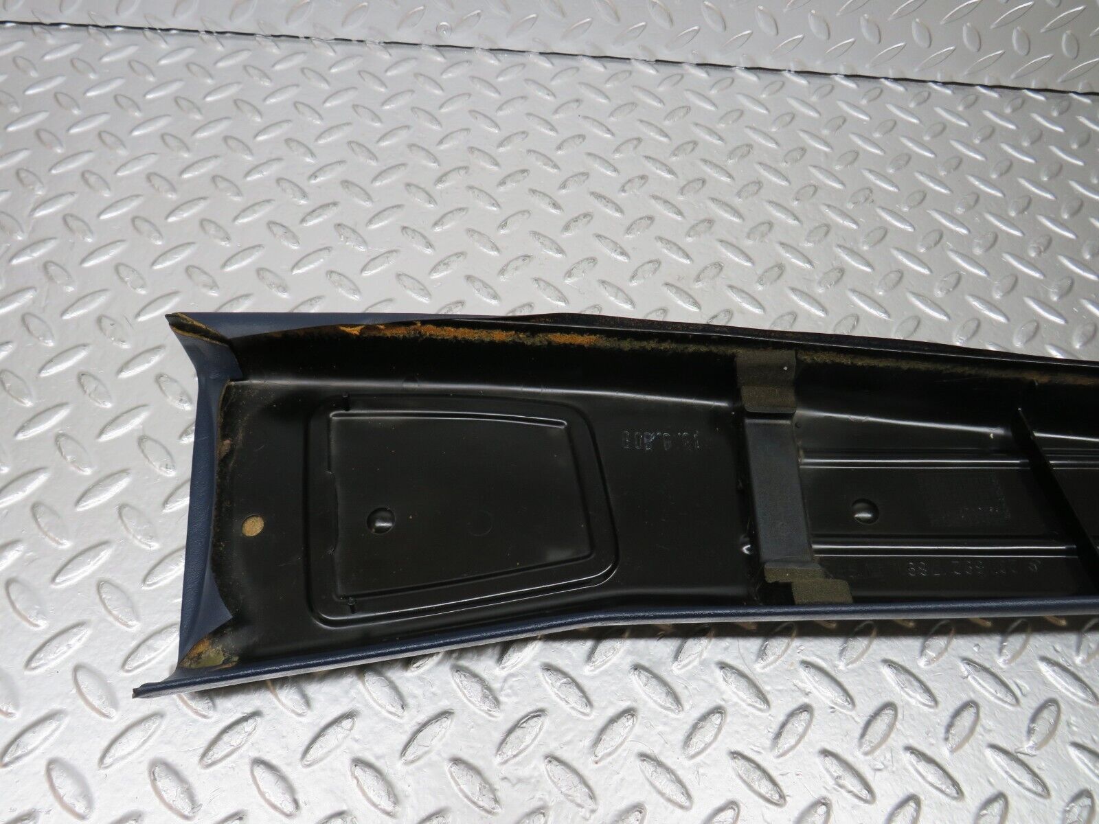 25206 Mercedes-Benz W201 190D B Pillar Cover Left Side Blue 2016921789