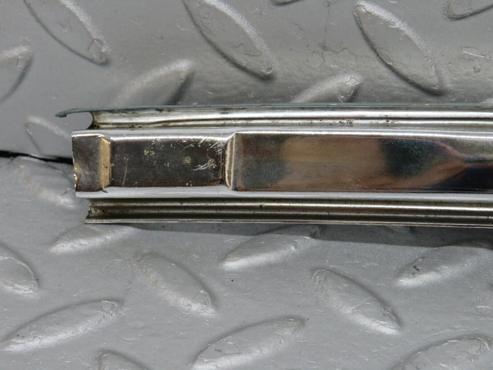 35804 Mercedes-Benz W108 Rear Left Door Window Chrome Trim