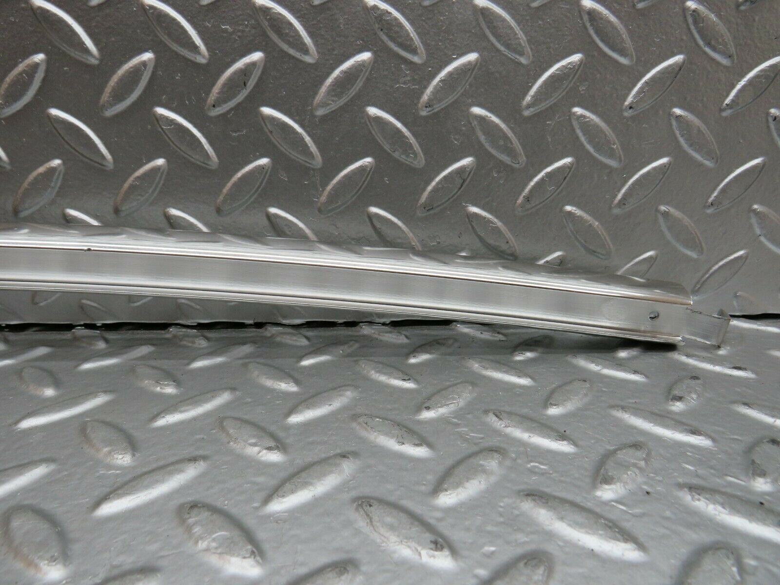 24020 Mercedes-Benz W123 280E Rear Left Door Chrome Window Channel
