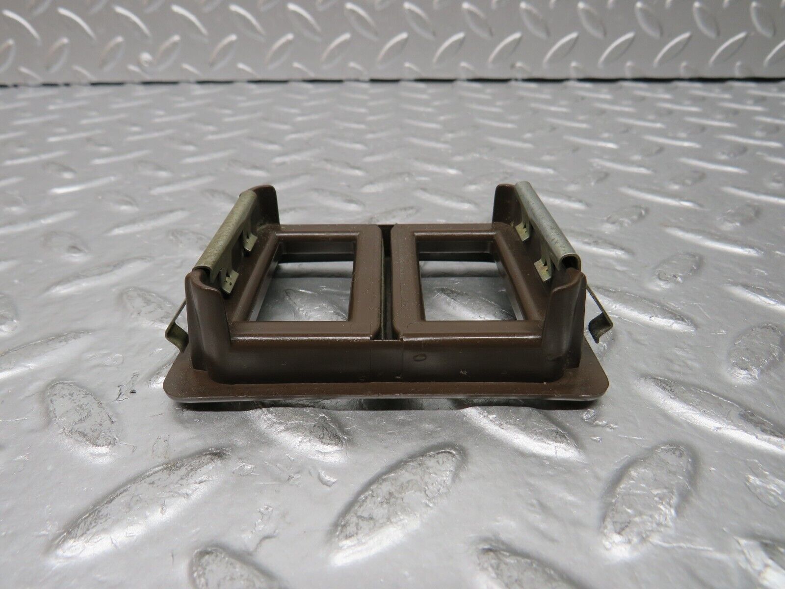 29985 Porsche 924 Double Electric Window Switch Surround Brown 477867187