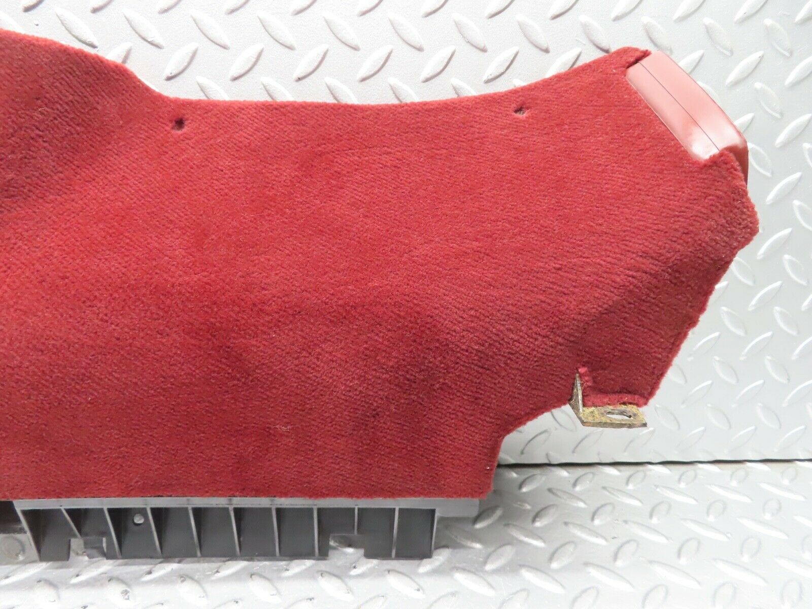 21501 Mercedes-Benz W126 300SE Under Dash Panel Right Burgundy Red 1268305244