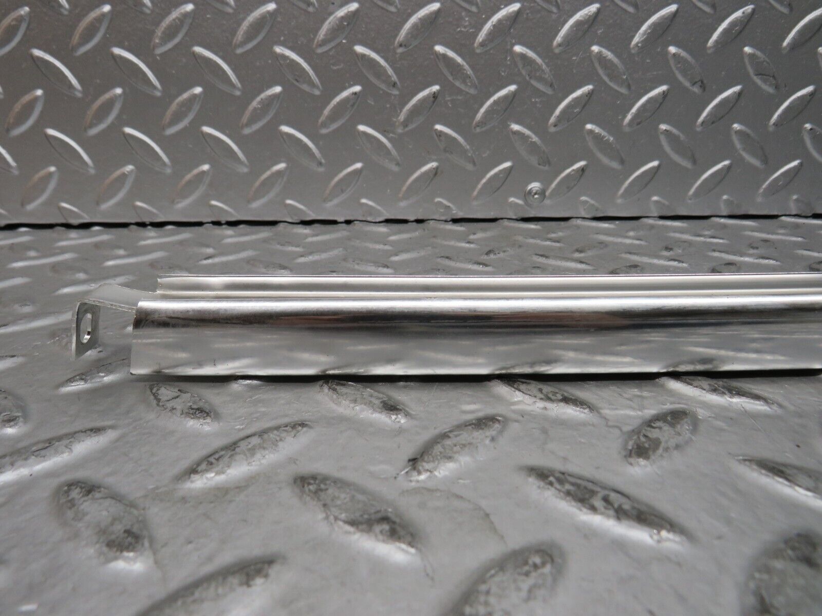 28610 Mercedes-Benz W123 230E Rear Left Door Chrome Window Channel