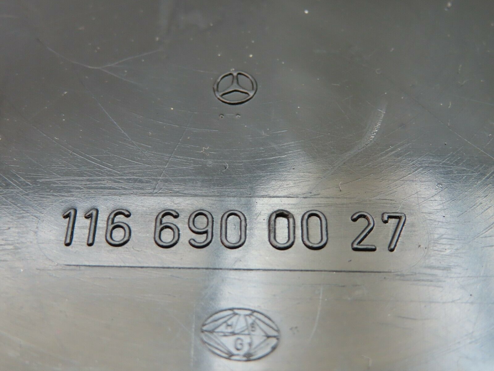 5860 Mercedes-Benz W123 200 Fuel Tank Access Cover Panel 1166900027