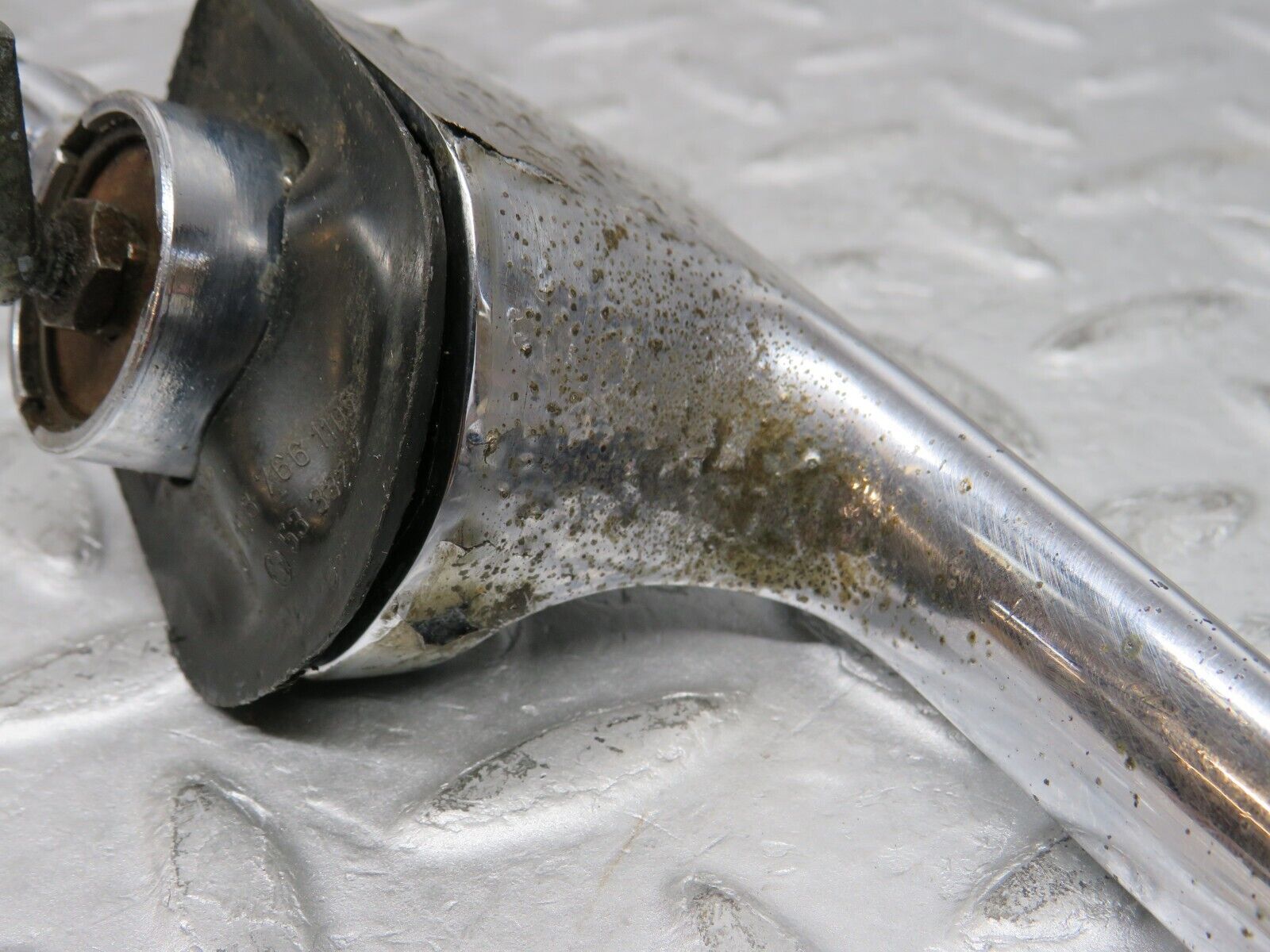 35740 Mercedes-Benz W108 Chrome Door Handle Rear Left 1087661102