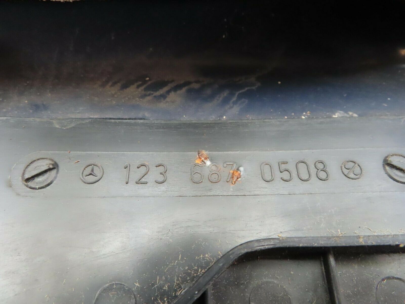 9553 Mercedes-Benz C123 280CE Coupe Under Dash Panel Left Side 1236870508