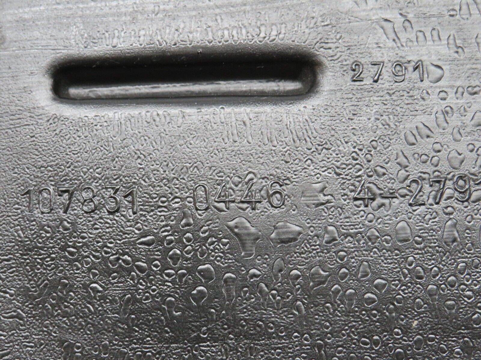 0697 Mercedes-Benz C107 350SLC Coupe Air Duct Vent Right Side 1078310446