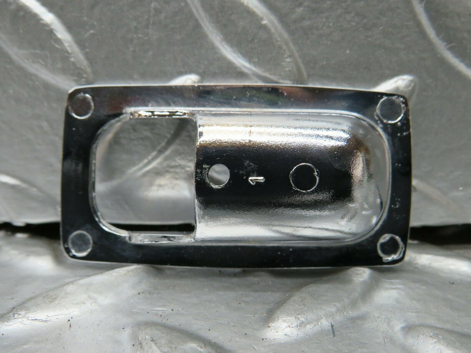 22976 Mercedes-Benz C123 230CE Coupe Door Lock Handle Surround Chrome