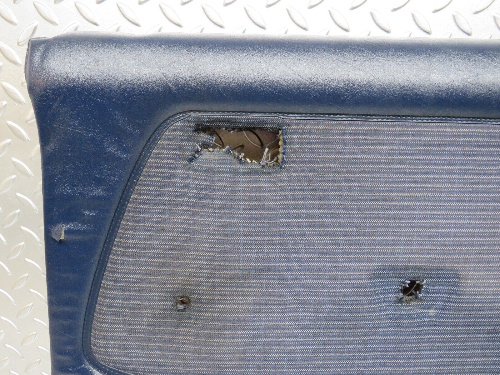 26766 Mercedes-Benz W123 240D Rear Right Door Card Blue