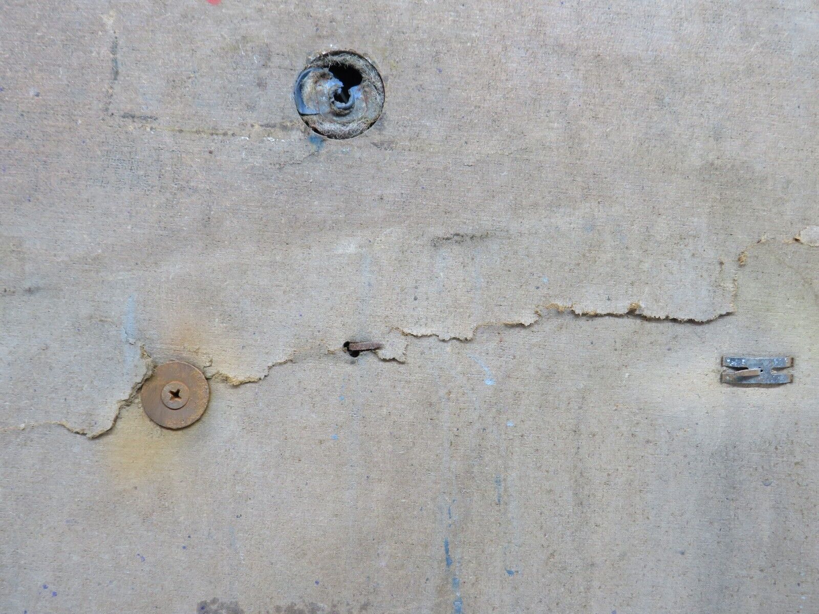 35831 Mercedes-Benz W108 Front Right Door Card Blue