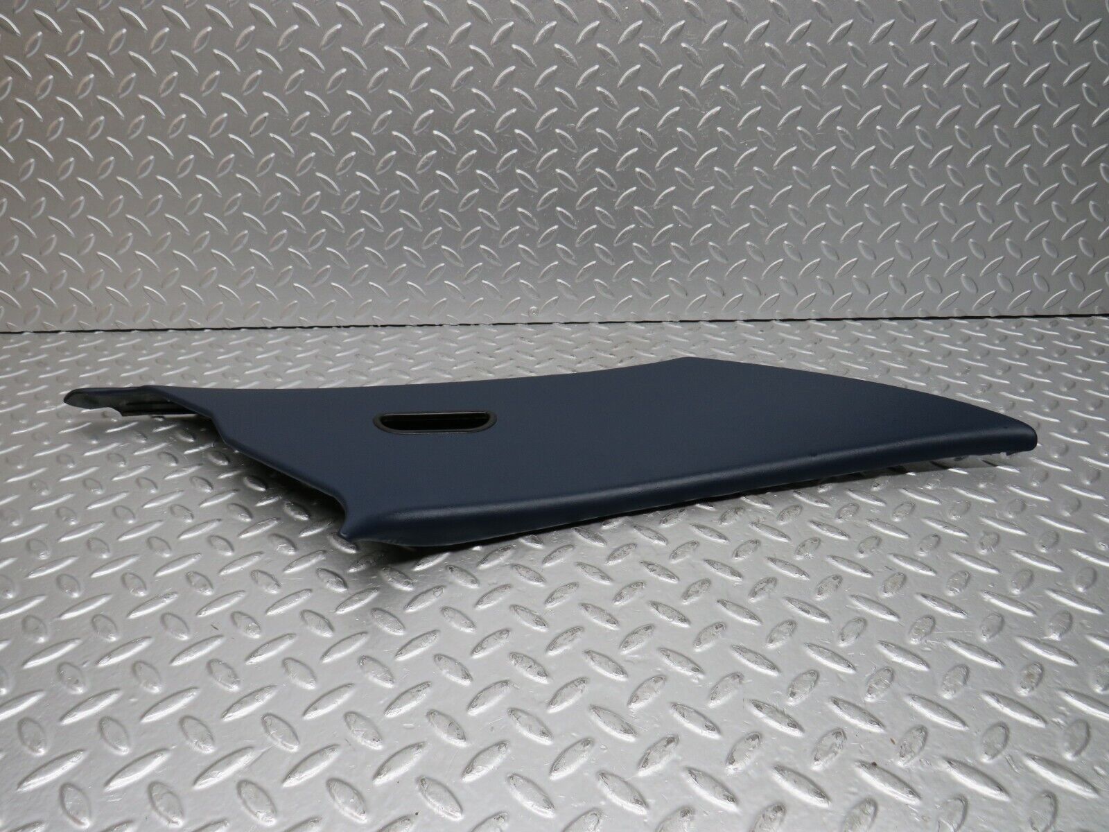 31941 Mercedes-Benz W123 230E C Pillar Cover Panel Left Side Blue 1236900325