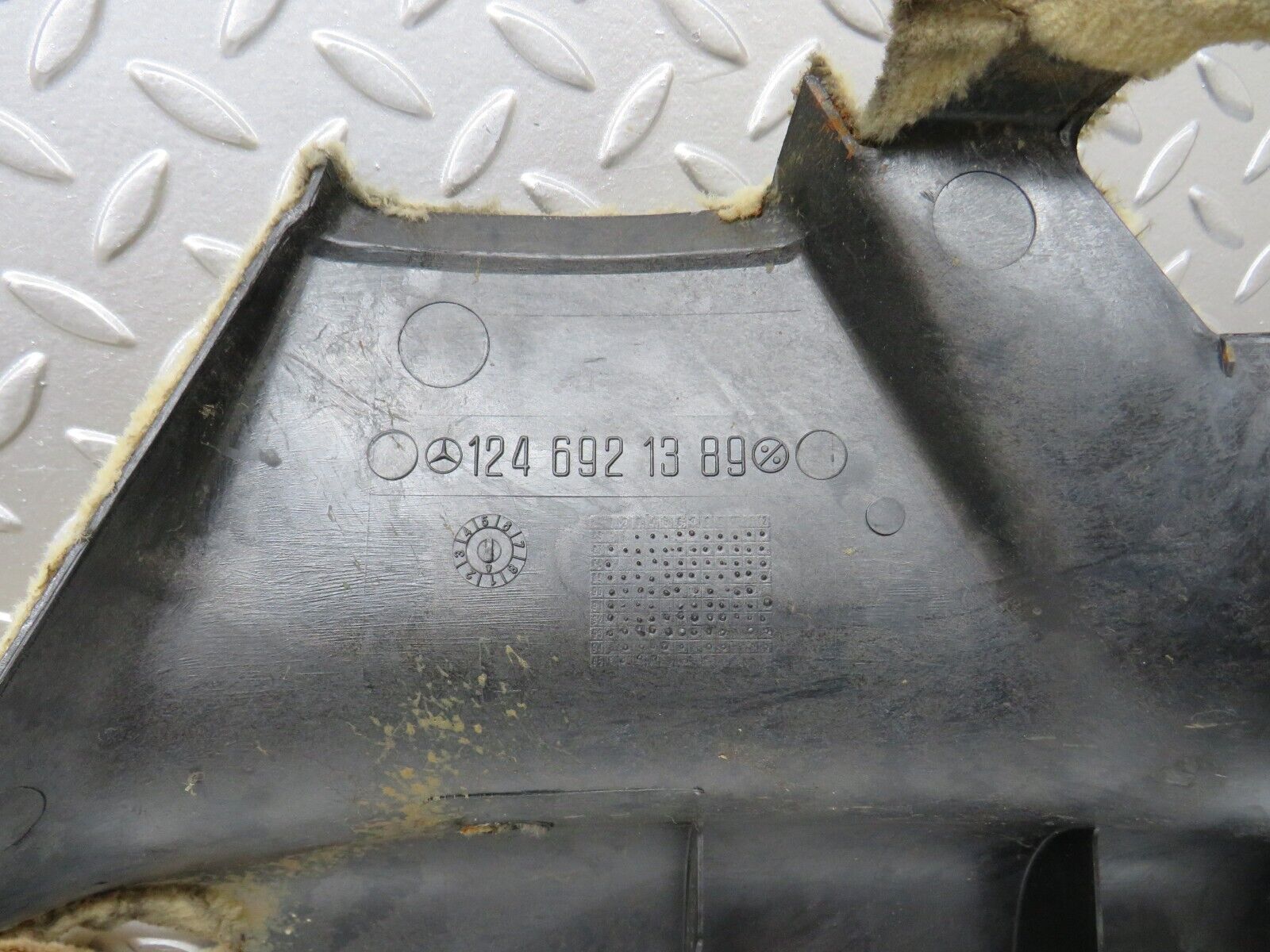 27573 Mercedes-Benz S124 300TE Wagon Trunk Panel Cover Left 1246921389