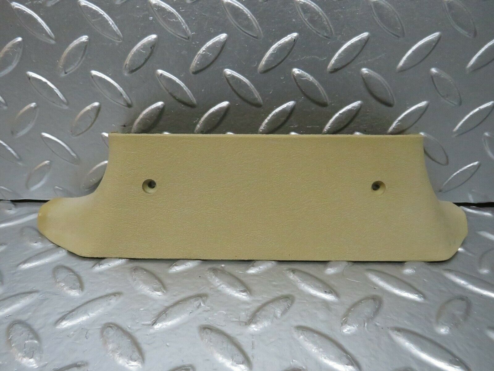 23960 Mercedes-Benz W123 280E B Pillar Bottom Cover Left Side Beige 123692122