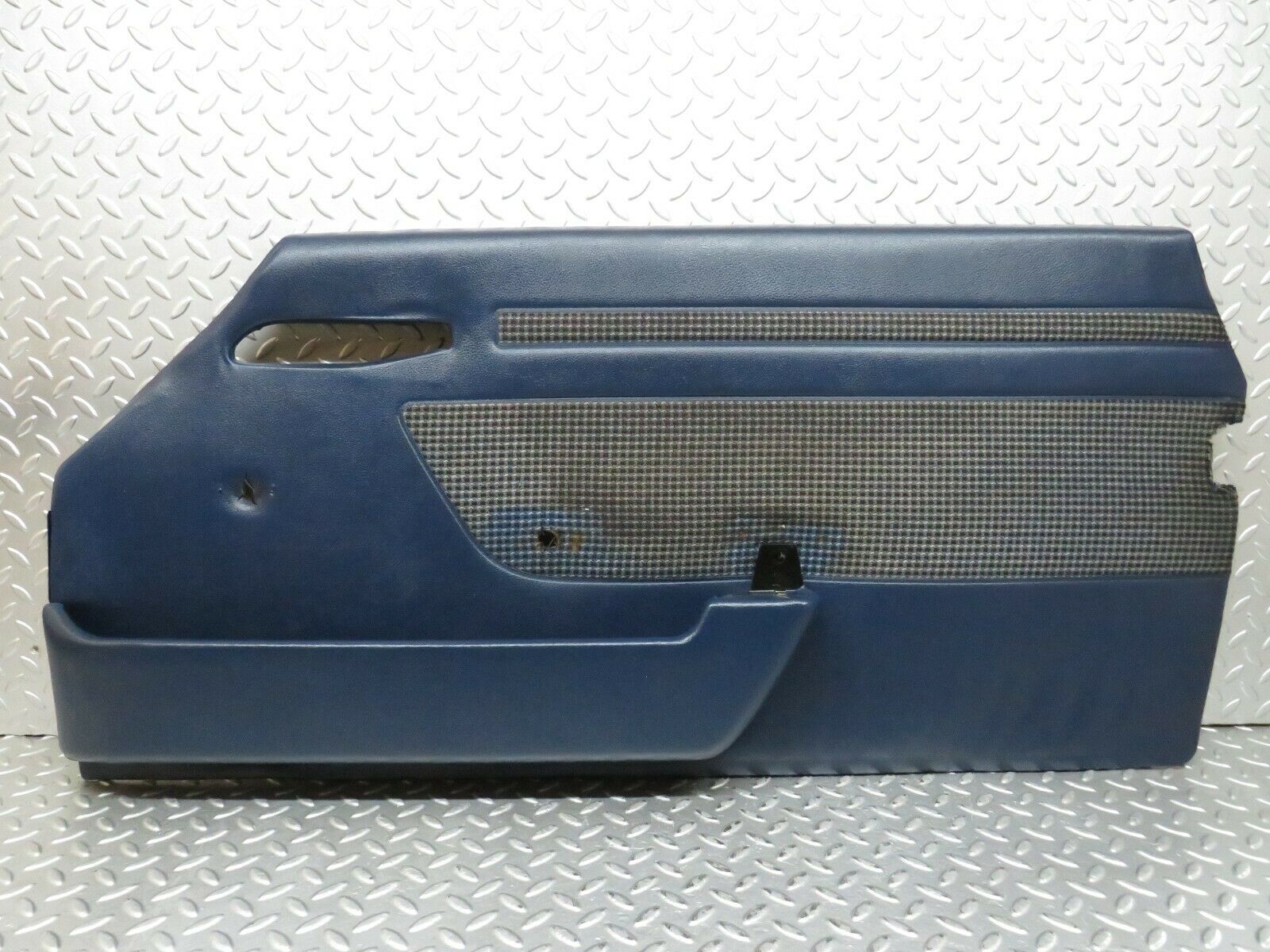 23746 Mercedes-Benz C107 450SLC Coupe Right Door Card Blue